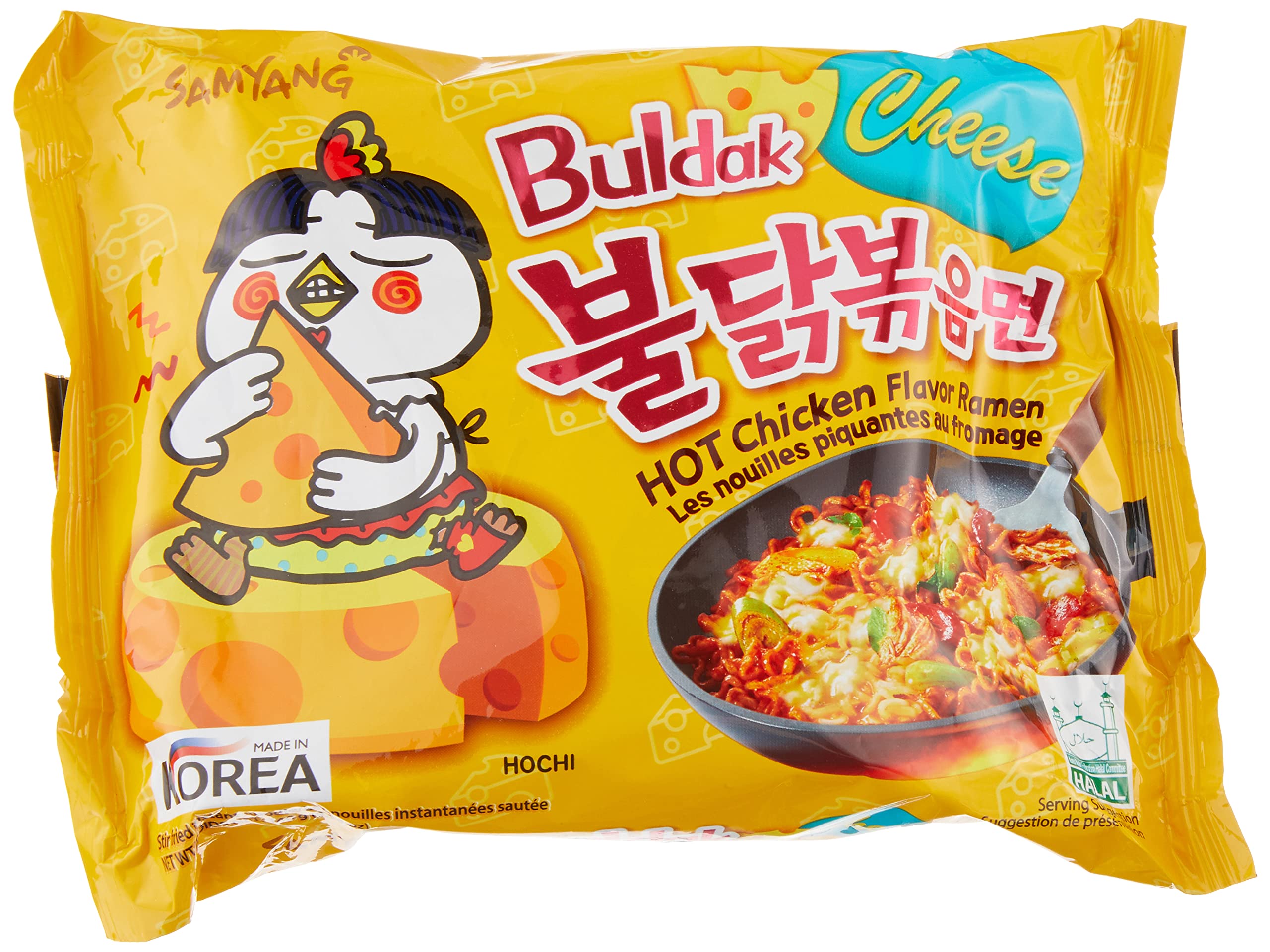 SAMYANGCheese Hot Chicken Flavor Ramen Fried Noodles 140g