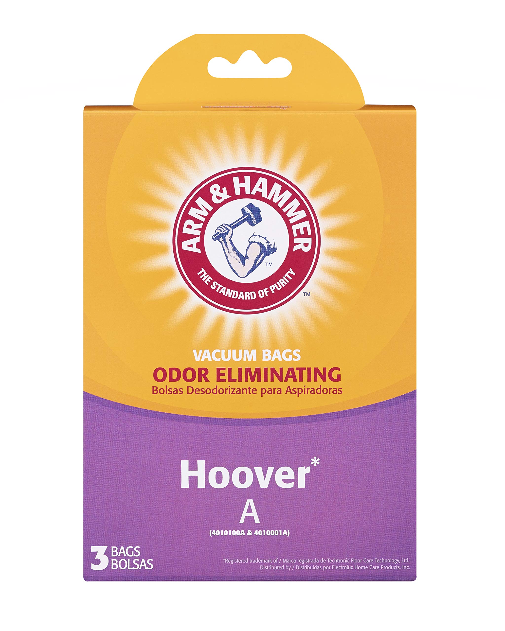 Arm & Hammer Hoover Type A/Bissell Style 2 Standard Allergen Paper Bag