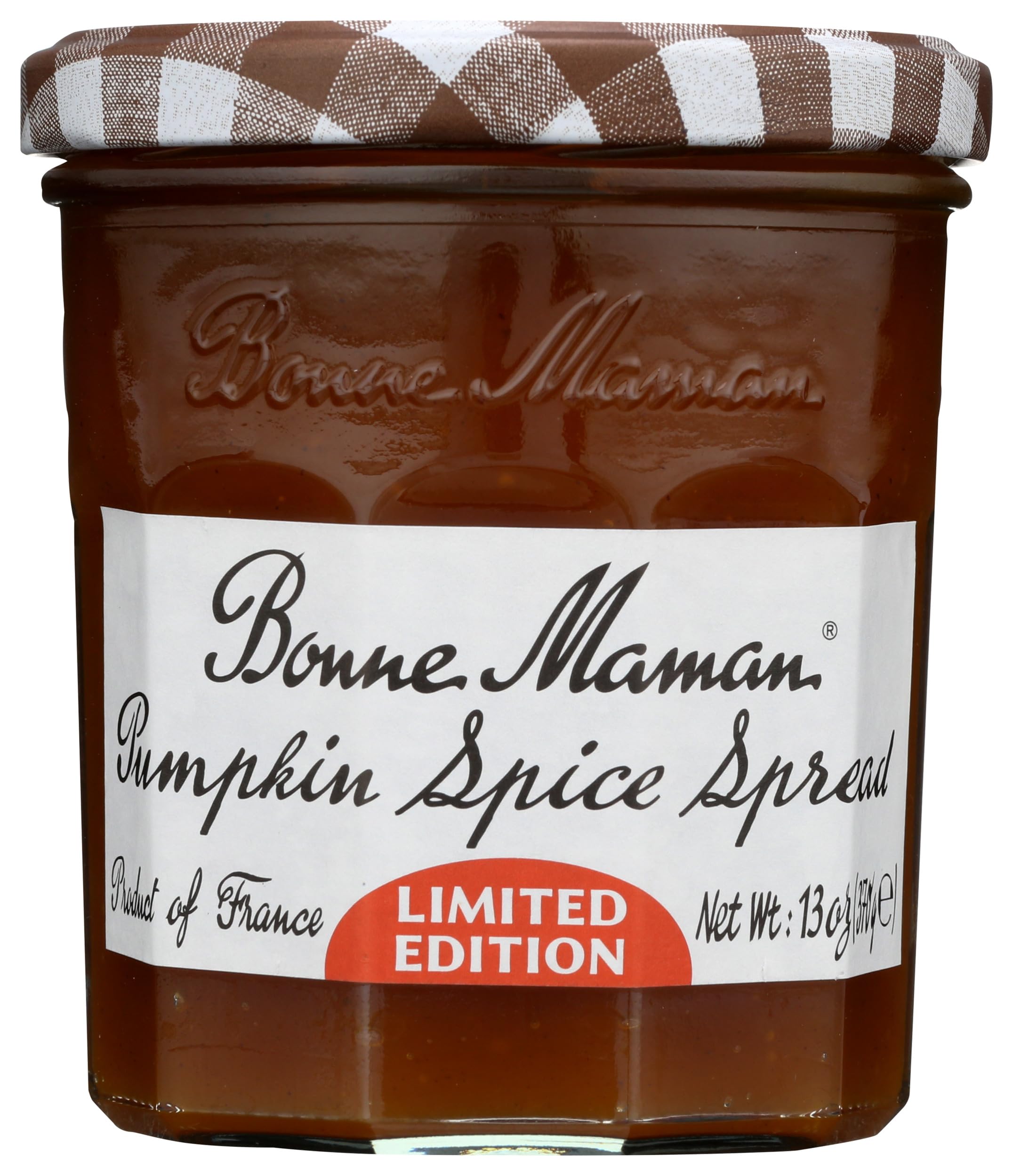 Bonne Maman, Pumpkin Spice Fruit Spread, 13 Ounce