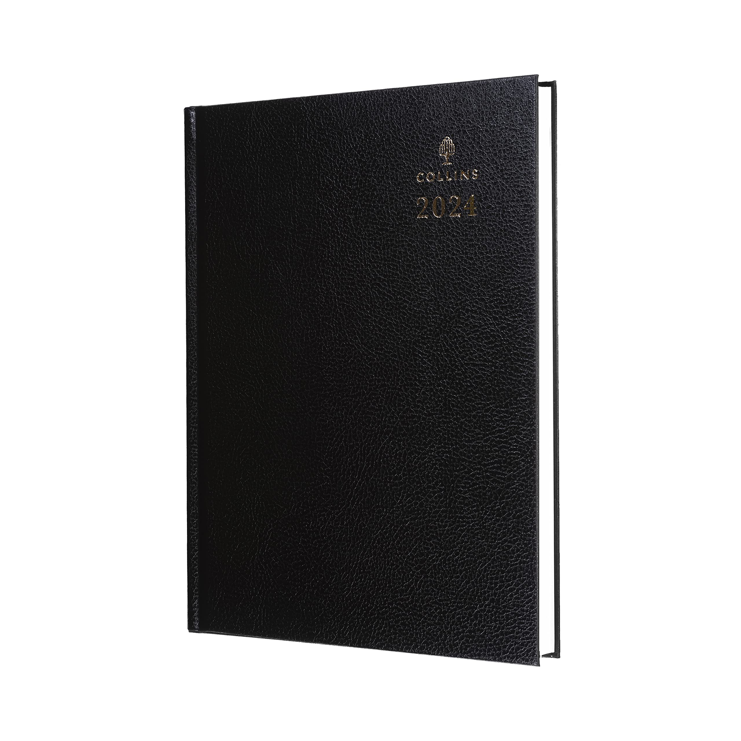 DebdenCollins Collins Standard Desk 2024 Diary A4 Day to a Page Business Diary - Business Planner and Organiser - January to December 2024 Diary - Daily - Black - 44.99-24