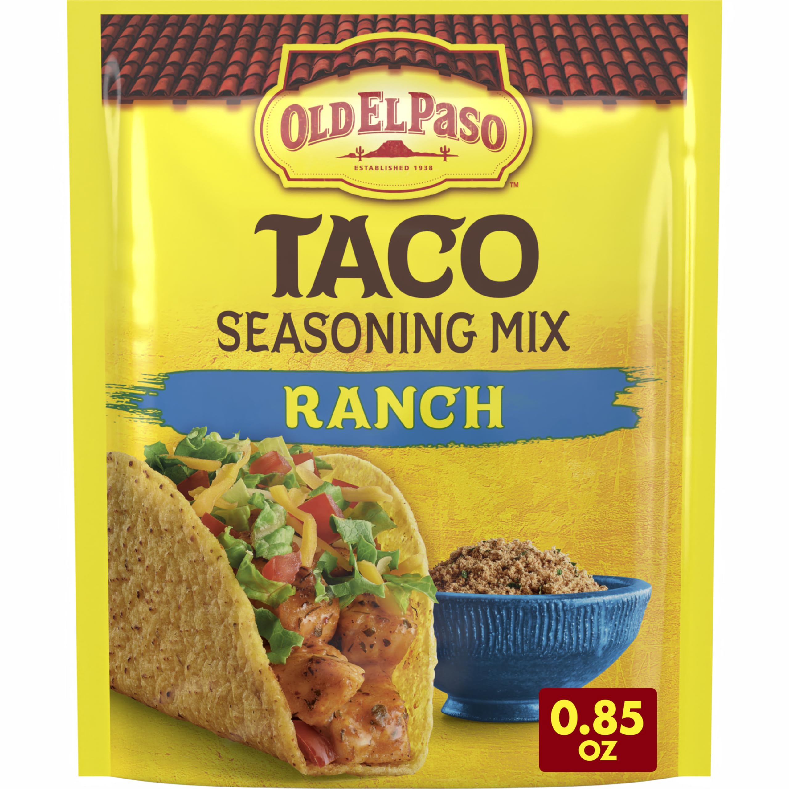 Old El PasoTaco Seasoning Mix, Ranch Flavored, 0.85 oz