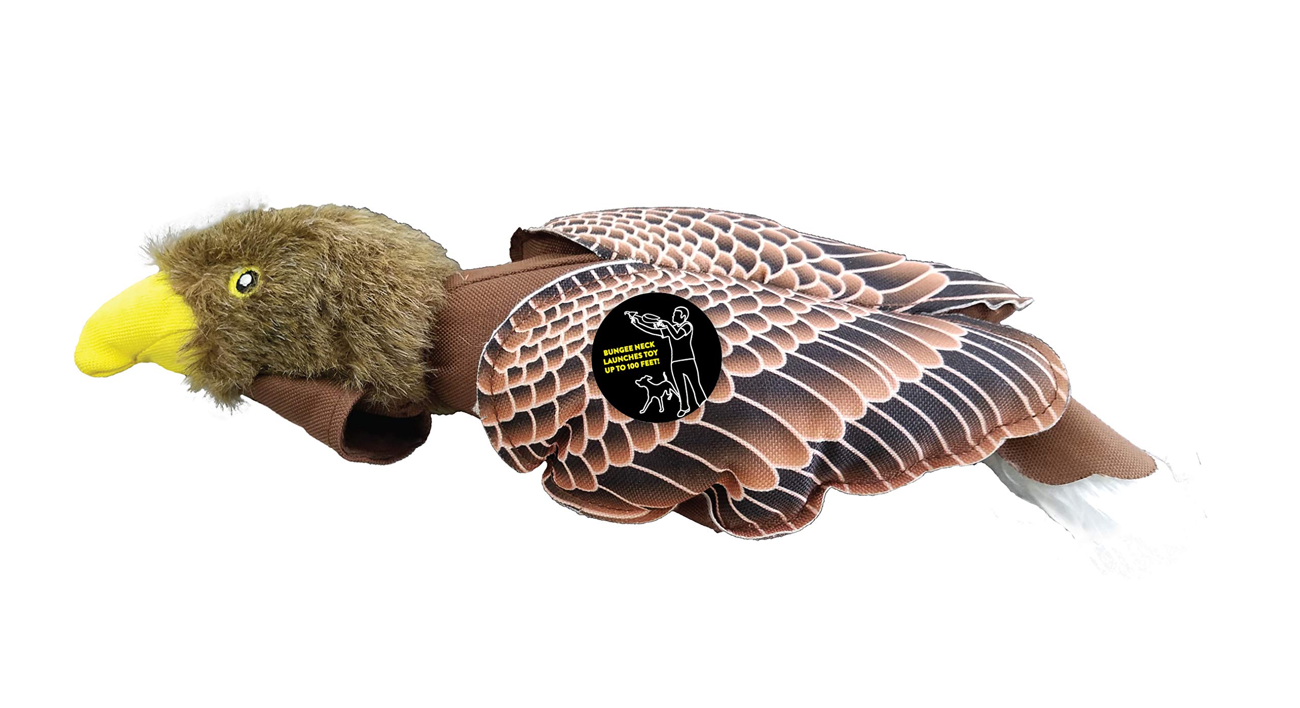 Spunky Pup Fly & Fetch Eagle Pet Toy