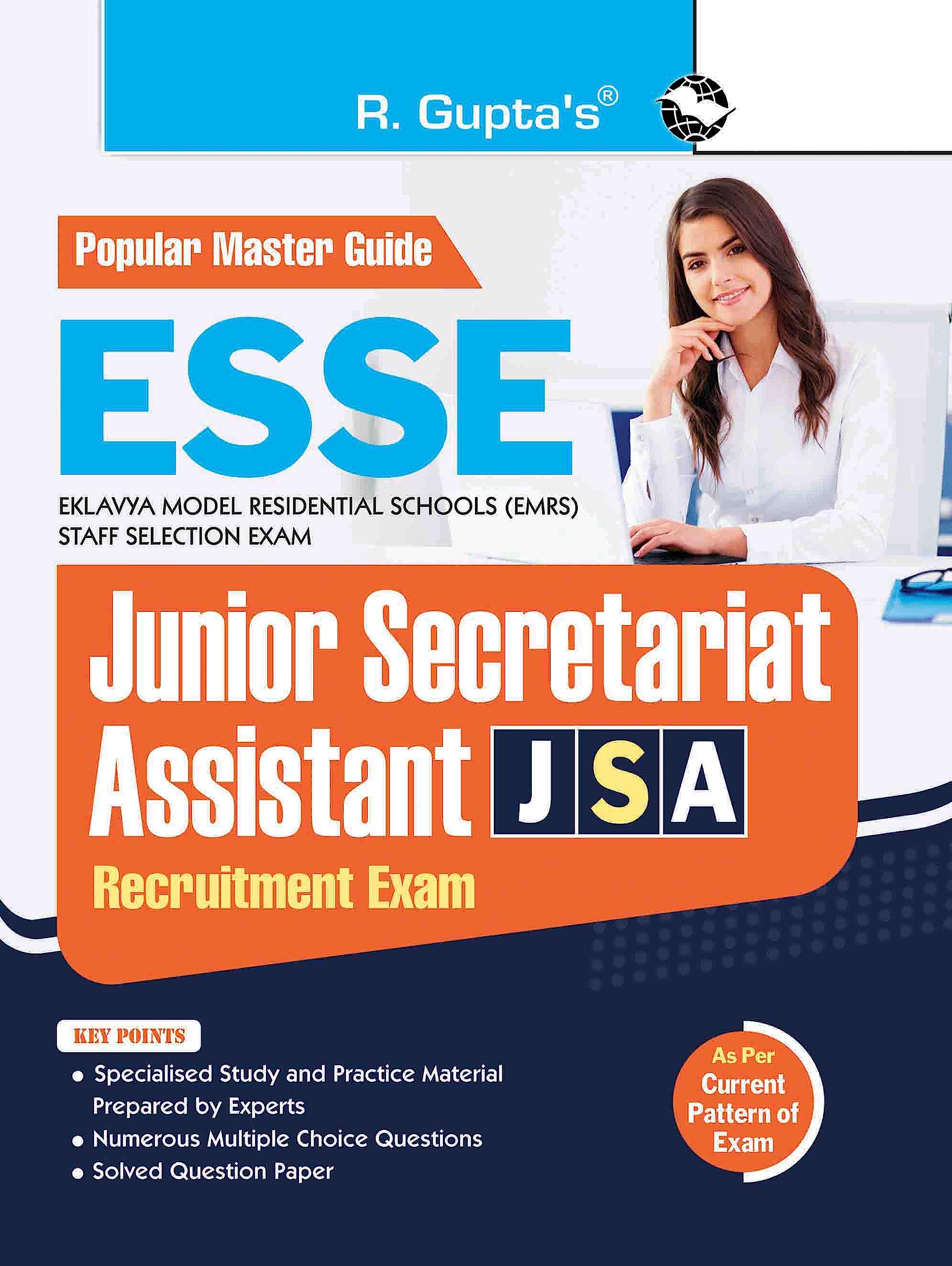 ESSE: EMRS - Junior Secretariat Assistant (JSA) Recruitment Exam Guide (Covering All Parts-I to V)