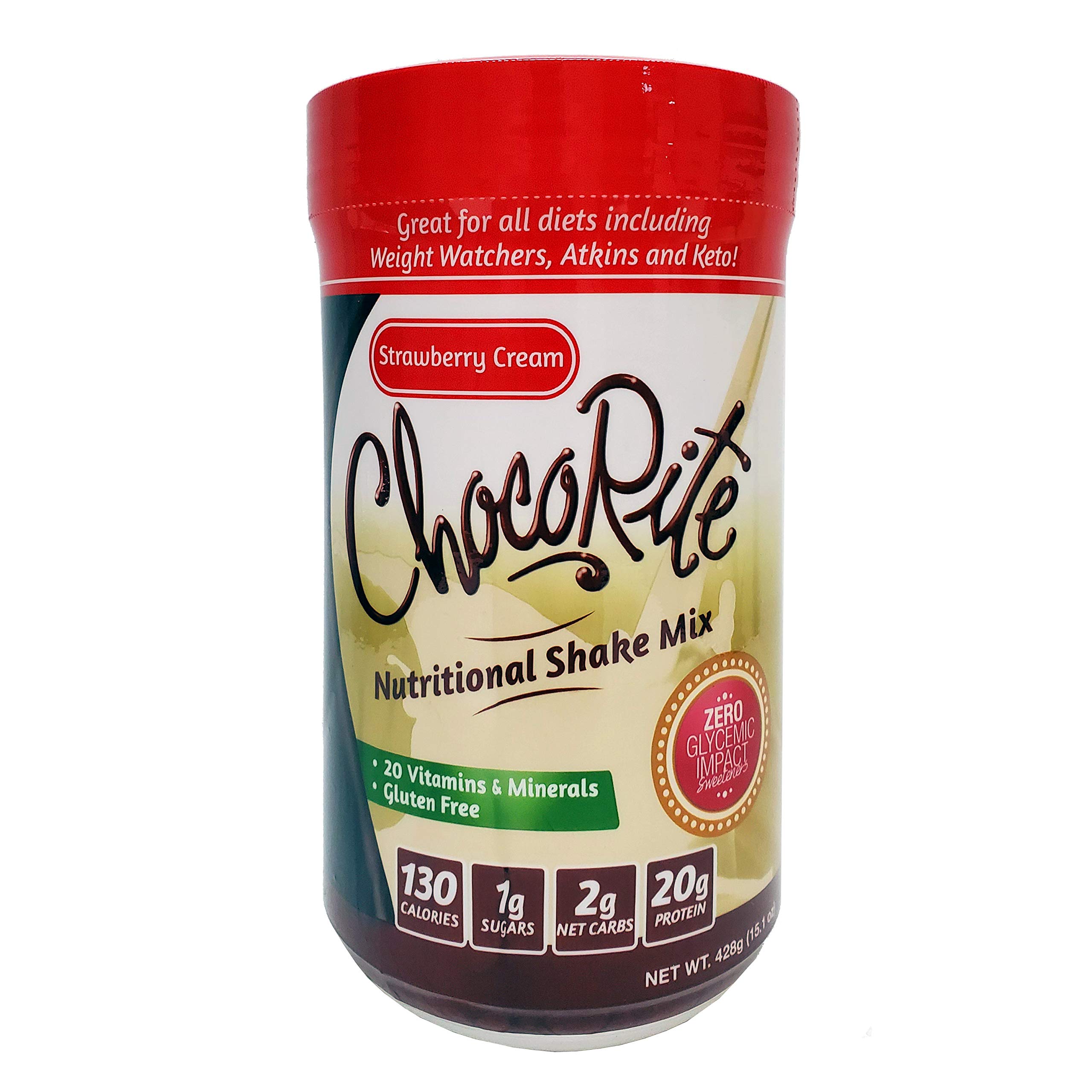 ChocoRite Strawberry Cream Protein Shake, 15.1 oz