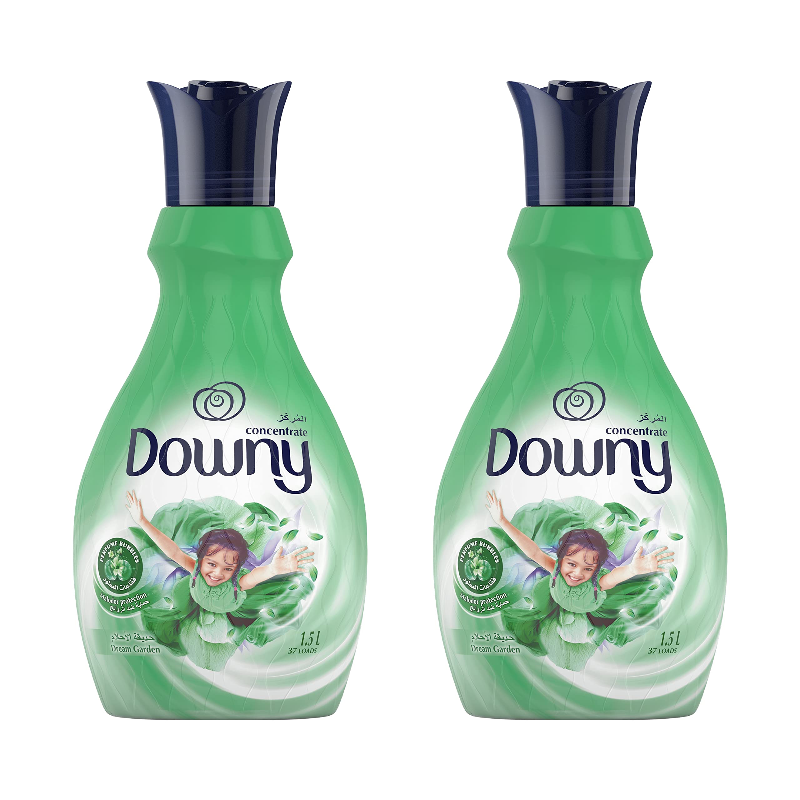 Downy Concentrate Fabric Softener Dream Garden 1.5L Dual Pack