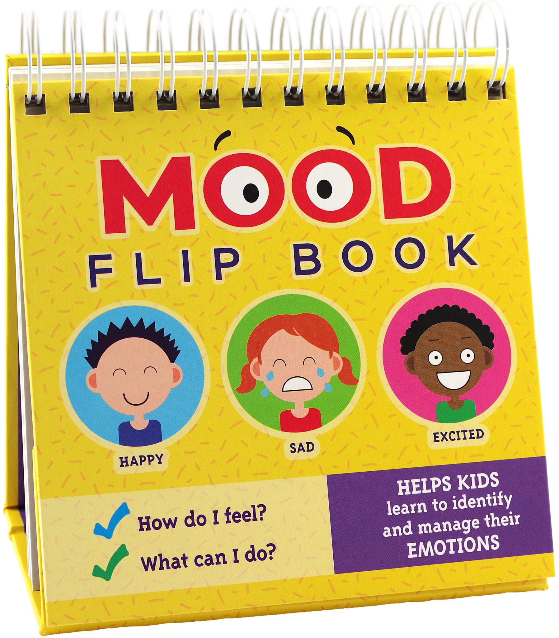 Mood Flip Book - Help Kids to Identify and Manage Their Emotions Hardcover – Illustrated, 1 Aug. 2020