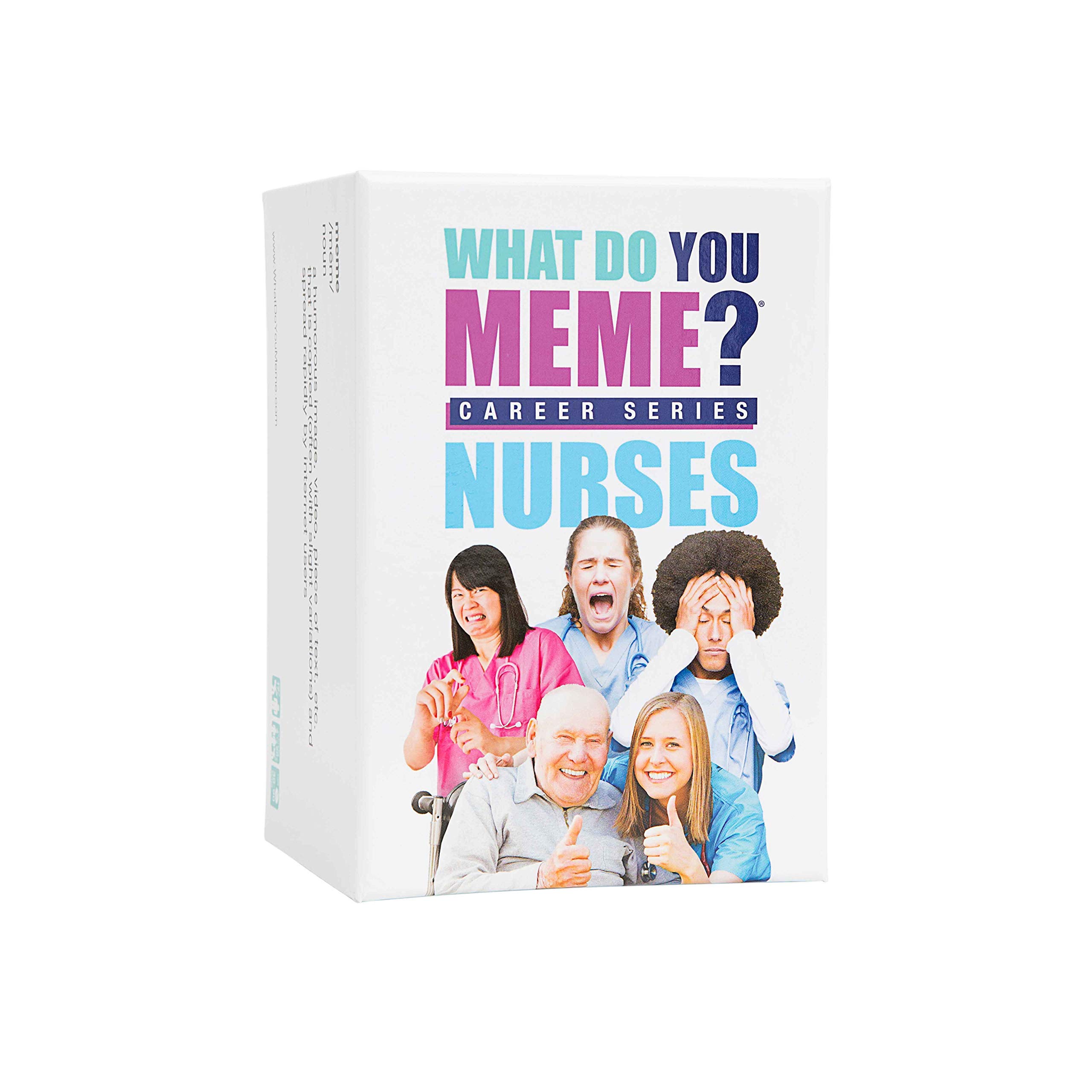 WHAT DO YOU MEME?Nurses Edition - The Hilarious Party Game for Meme Lovers,Blue