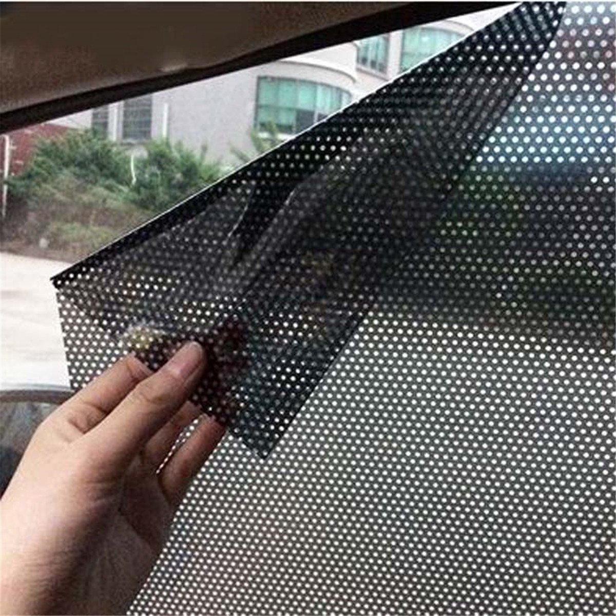 ECYC® Car Window Shade Stickers for Side and Rear Window, 2pcs/lot 70x49cm Uv Sticker Car Sunshade Electrostatic Stickers