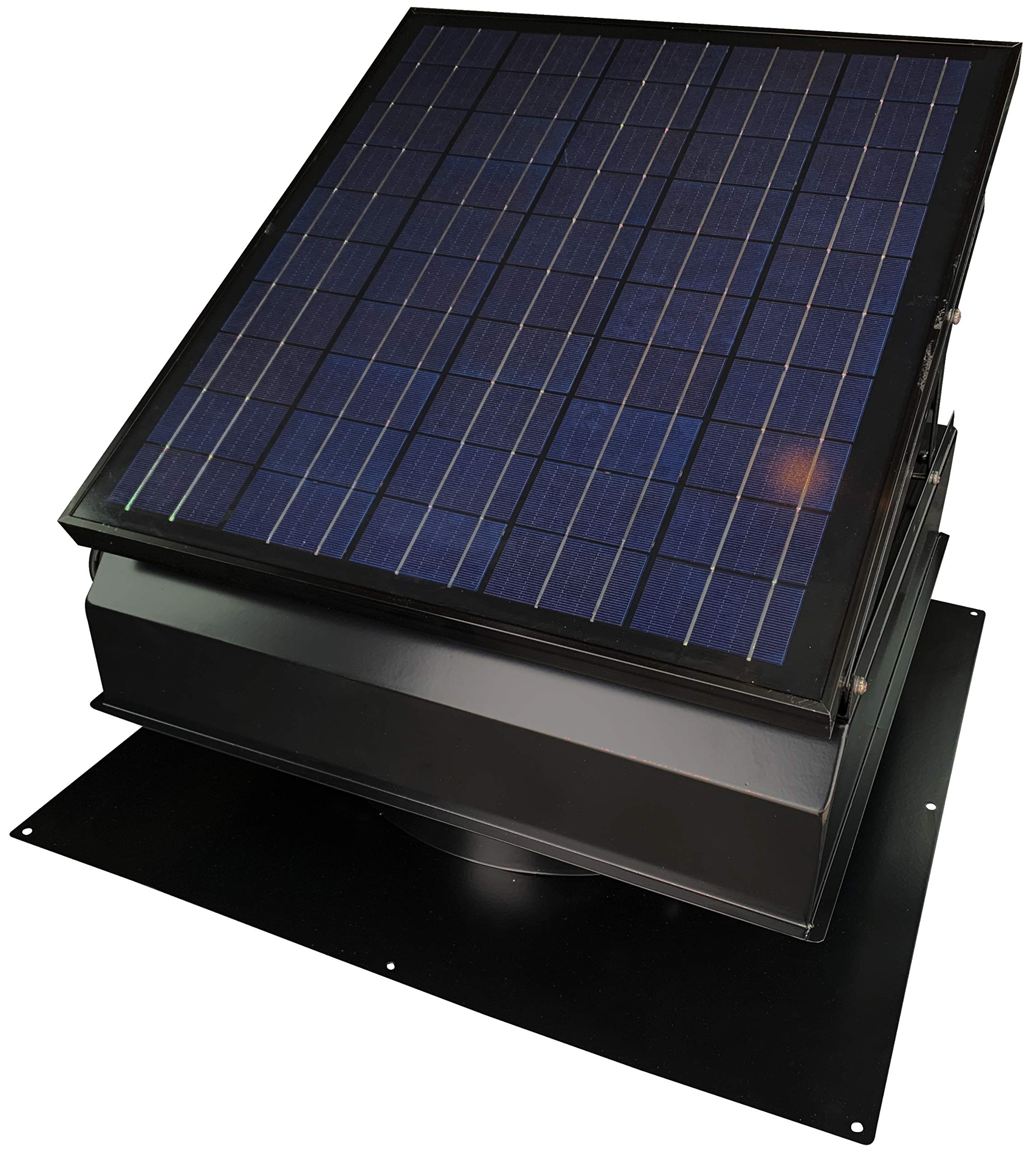 Remington Solar "Builder Series" 30 Watt Solar Attic Fan - Includes 110V adapter for auto-run night time operation