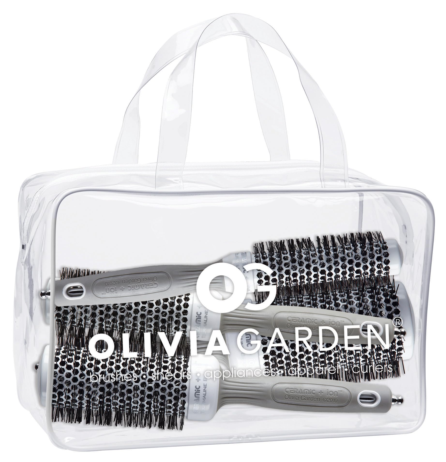 Olivia GardenCeramic + Ion Round Thermal Hair Brush (Not Electrical)