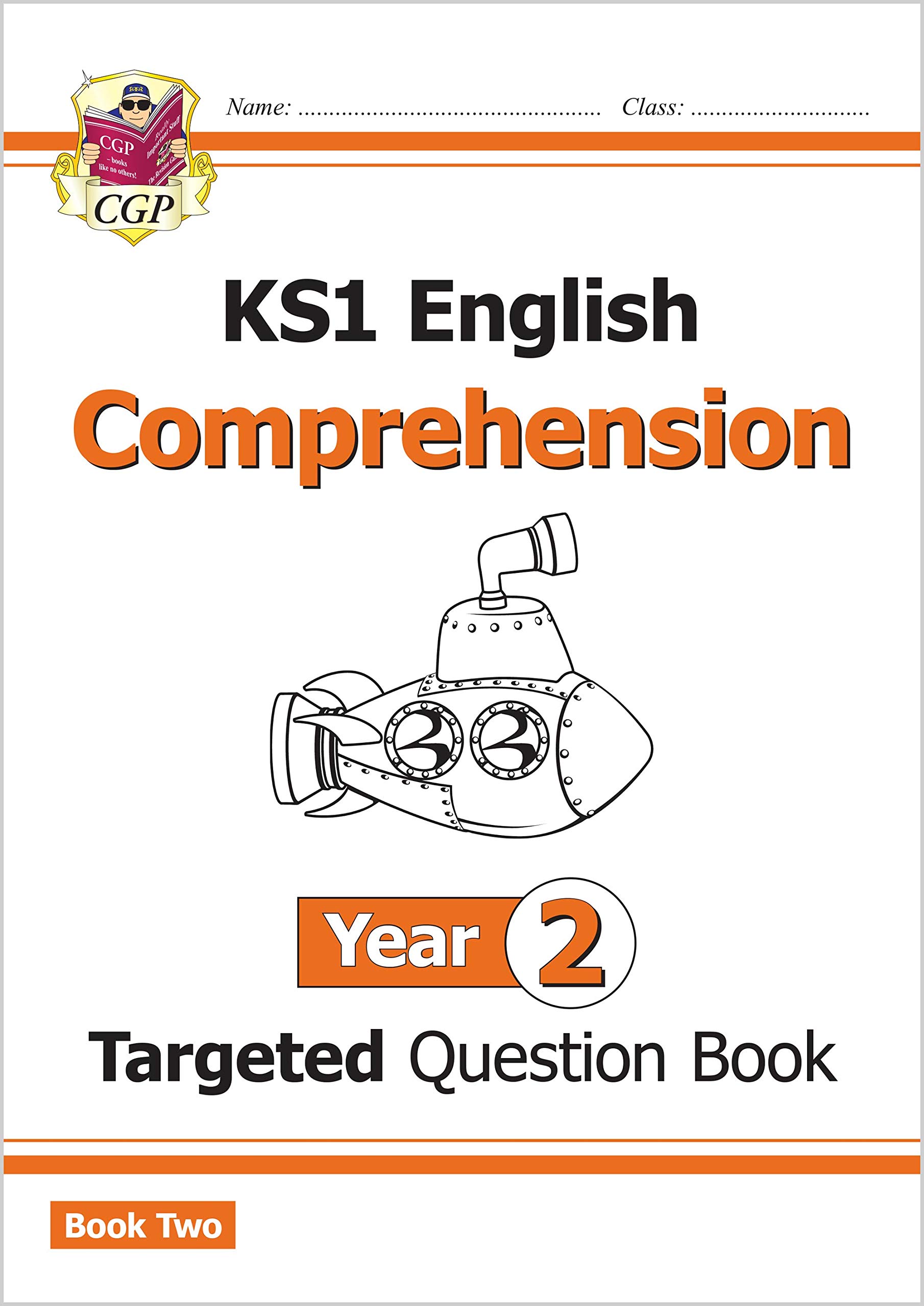 New KS1 English Targeted Question Book: Year 2 Reading Comprehension - Book 2 (with Answers) (CGP KS1 English)