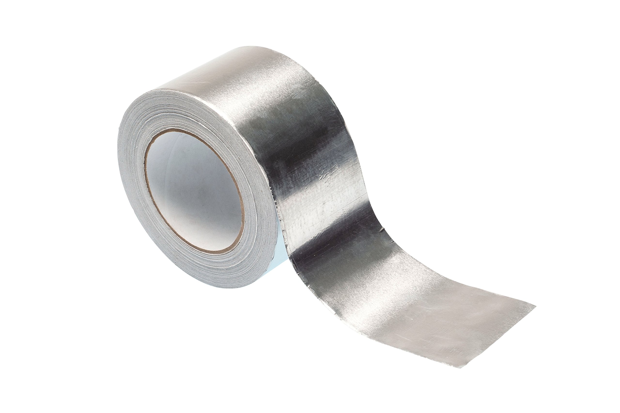 GTSE Aluminum Foil Tape, 3 inches x 55 yards (164 ft) Wide Roll, Multi-Purpose Silver Metal Tape, Ideal for HVAC, Sealing, Insulation, Patching Air Ducts, Metal Repair