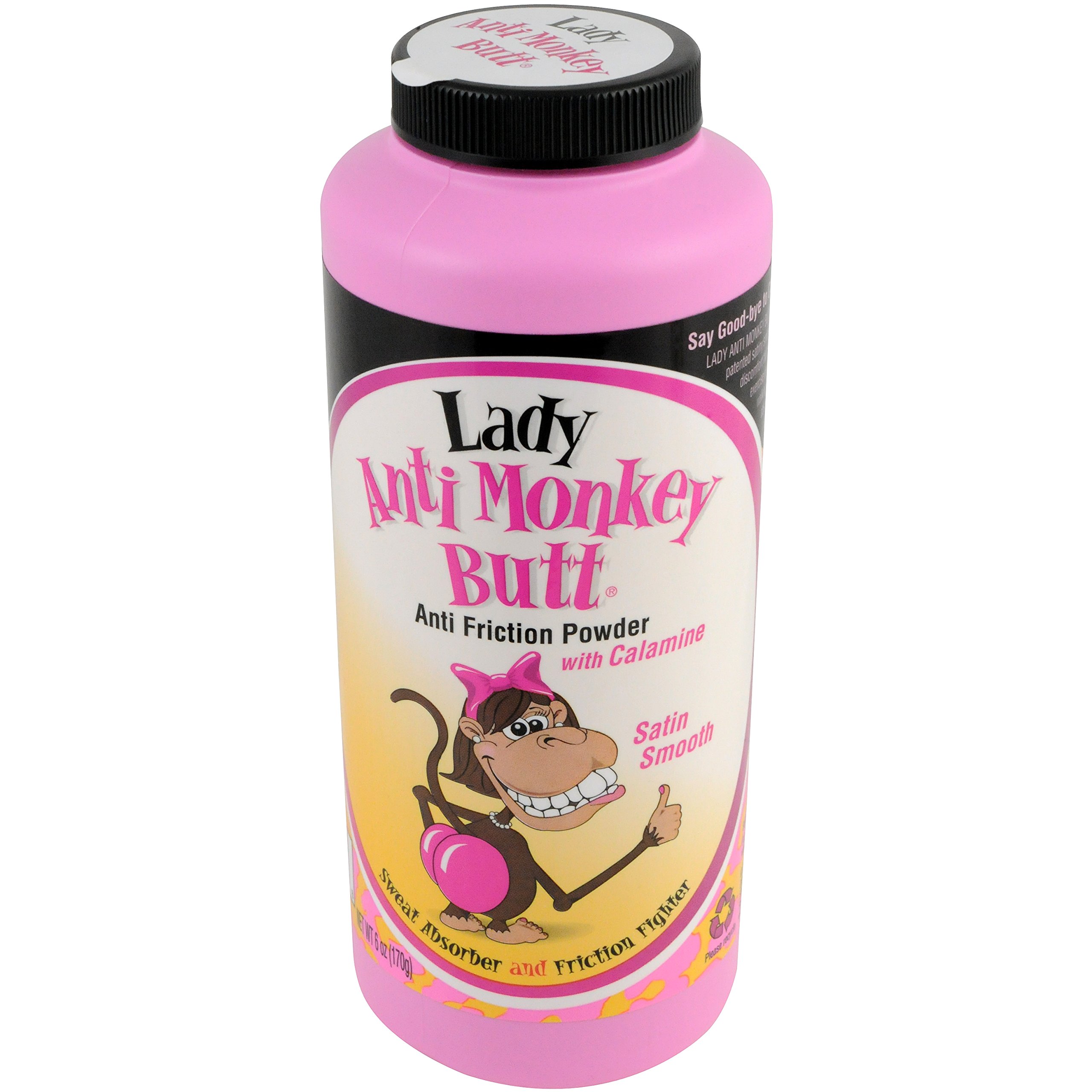 Lady Anti-Monkey Butt Powder, 6 Ounce