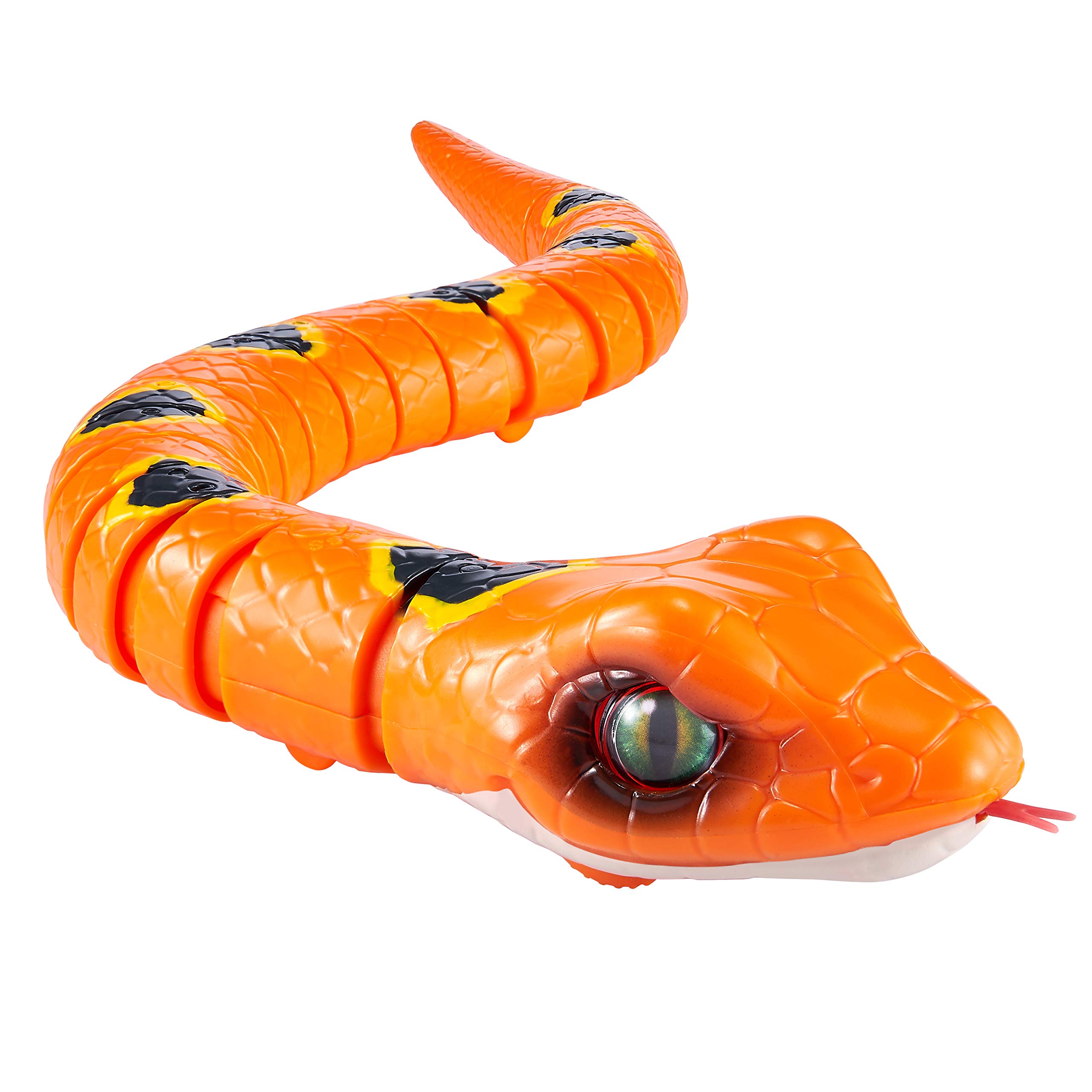 Robo Alive zuru Slithering Snake Battery-Powered Robotic Toy, Orange