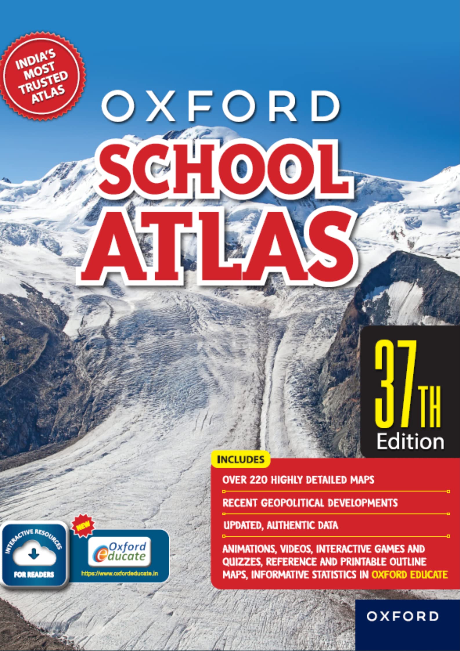 Oxford School Atlas 37th Edition | NEP Aligned Paperback – 21 September 2022