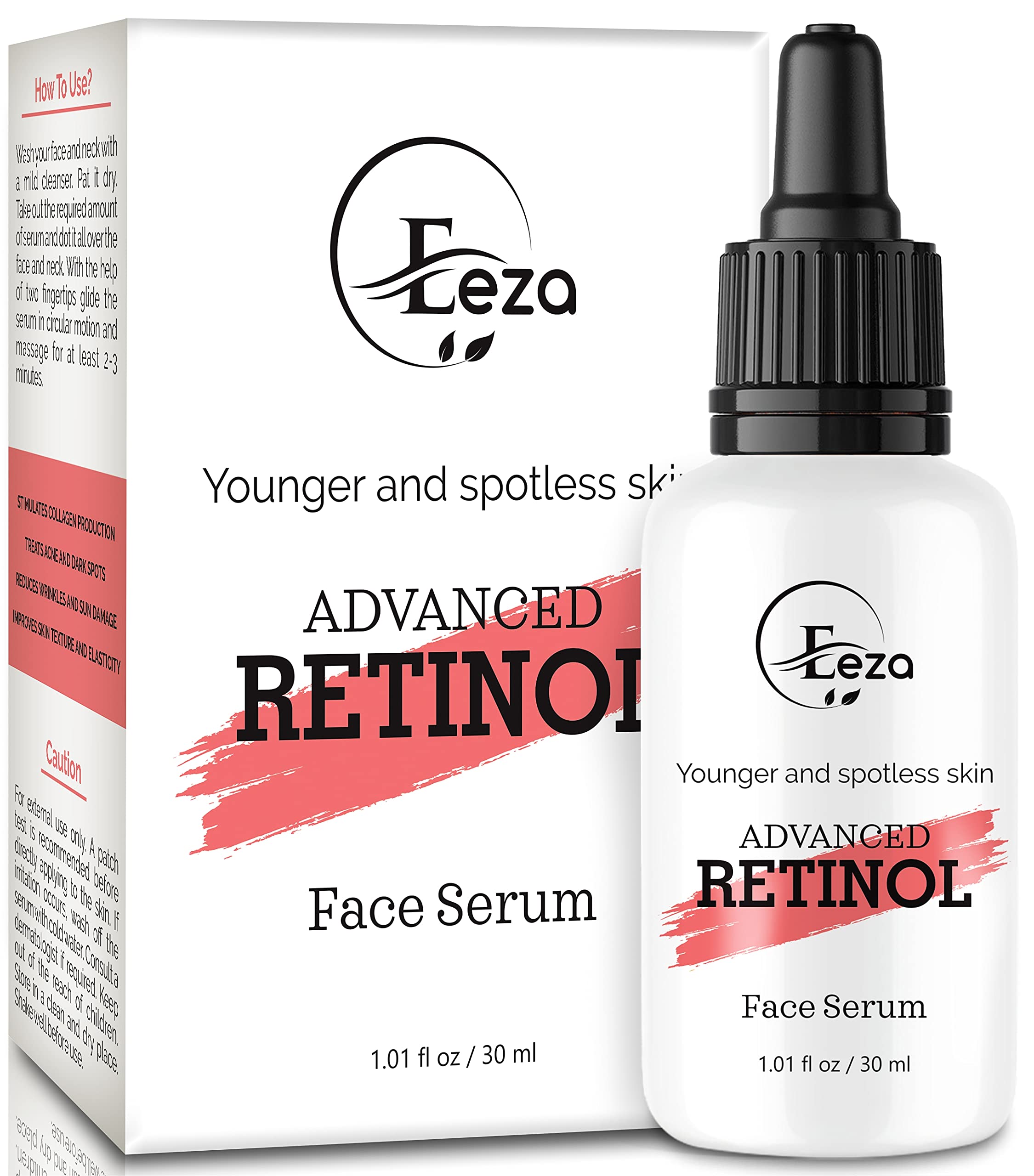 Eeza Vitamin C Face Serum For Glowing and radiant skin with hyluronic acid and aleo vera l vit c serum for face moisturizer, hyperpigmentation, Dull Skin, Wrinkles, Fine Lines For Men & Women 30ml