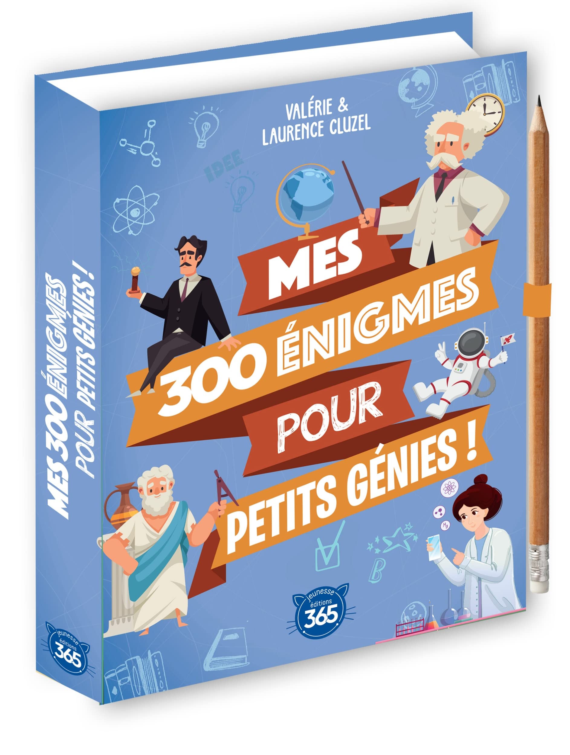 Mes 300 énigmes pour petits génies: Avec un crayon de papier offert