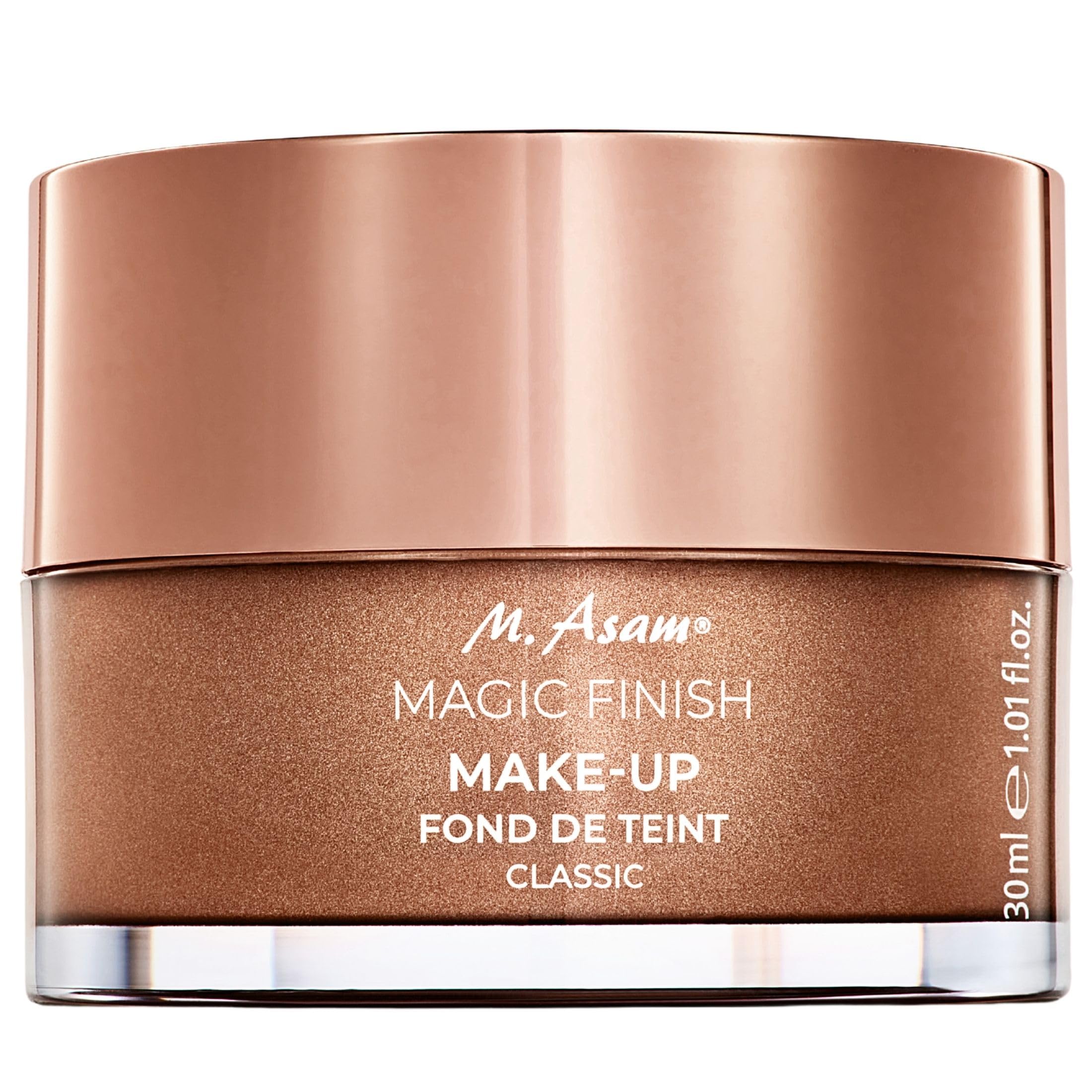 M. Asam, Magic Finish, Lightweight, Wrinkle-Filling Makeup Mousse, 4-In-1, Primer, Concealer, Foundation and Powder - 1.01 Ounce (30 ML)â€¦