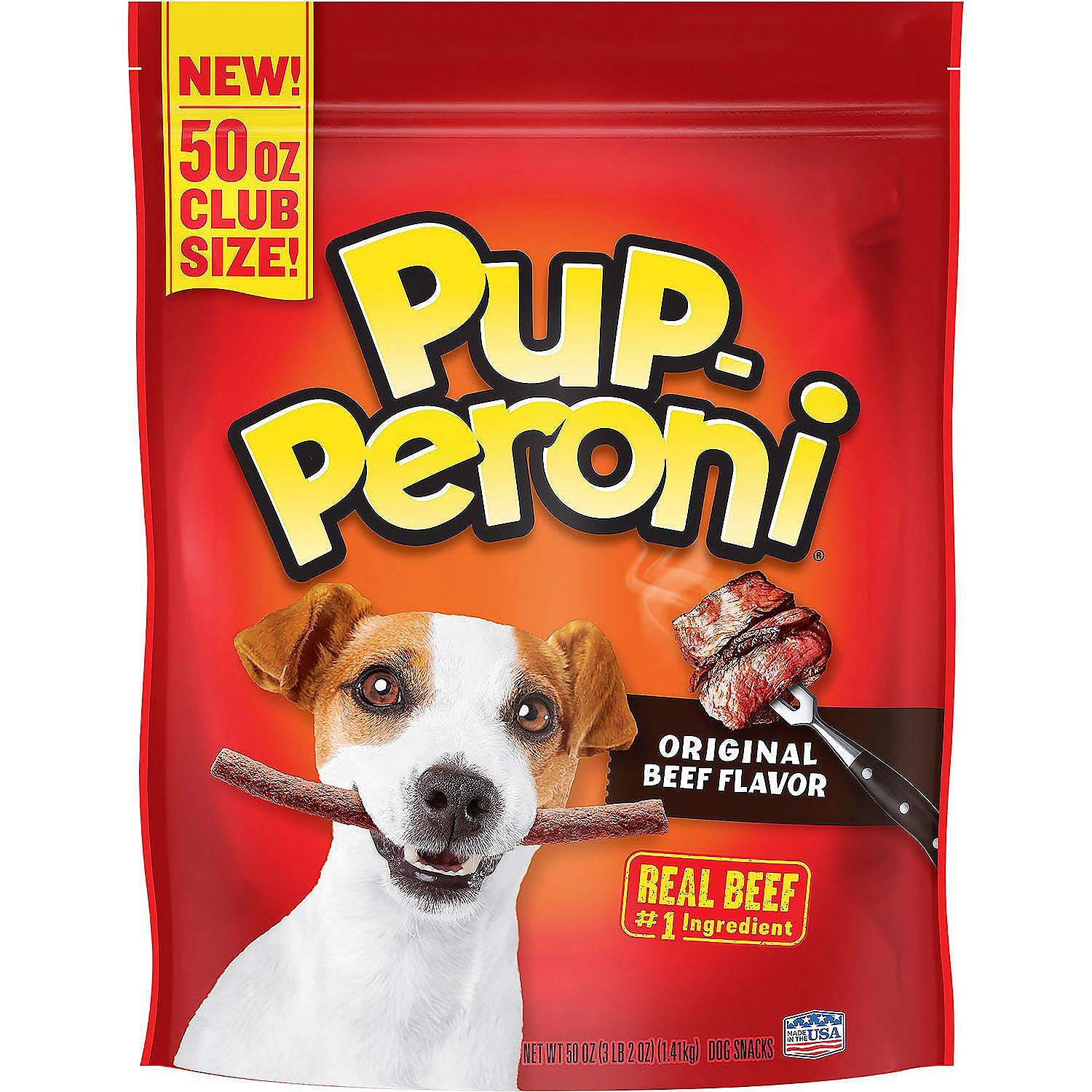 Dog Snacks Pup Peroni Original Beef Flavor Larger Size 2 Pack qkl ( 50 oz Each )