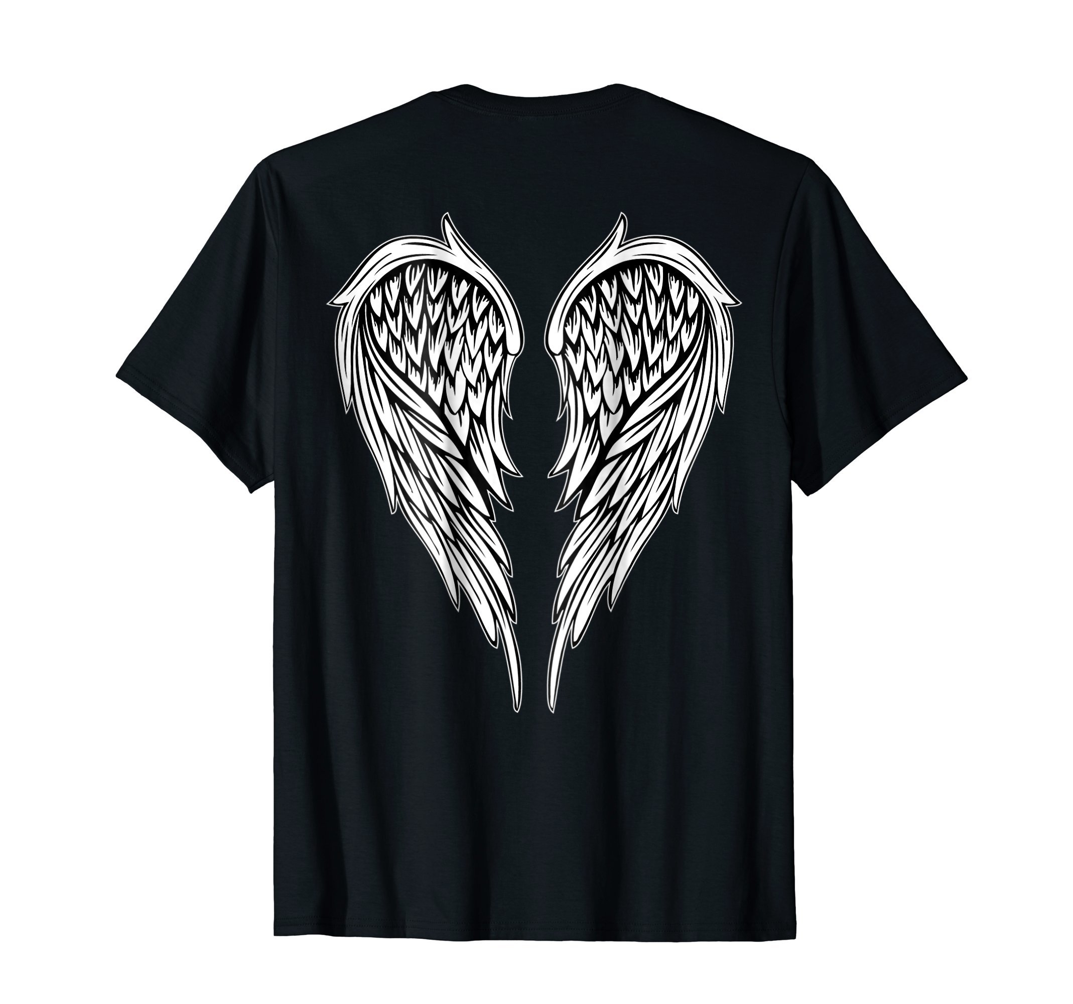 Angelic TeesWings On The Back Side Angel T-Shirt