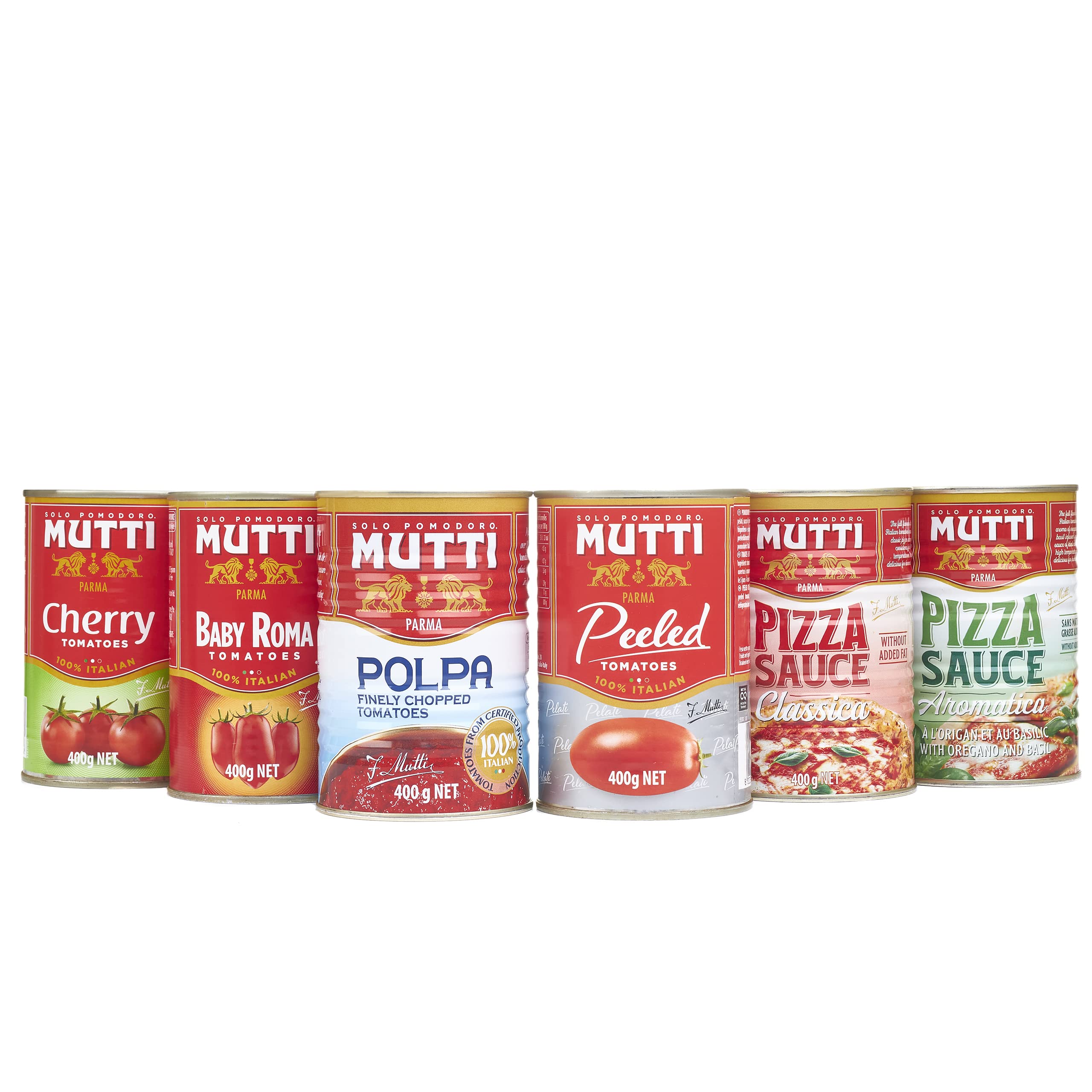 Mutti - Taste of Italy, Variety Pack, 400g (Pack of 6)