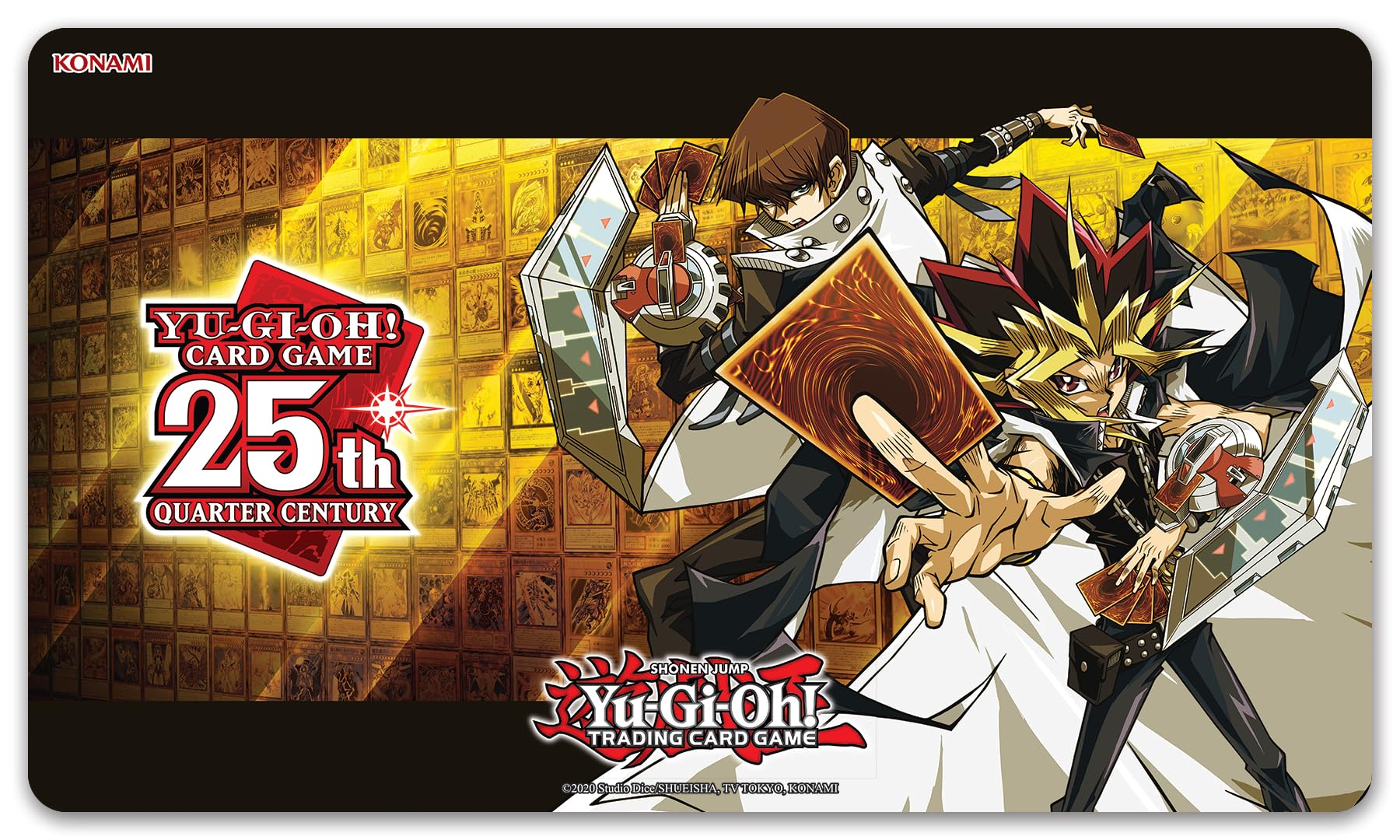 Yu-Gi-Oh! Playmat - Yugi & Kaiba Quarter Century