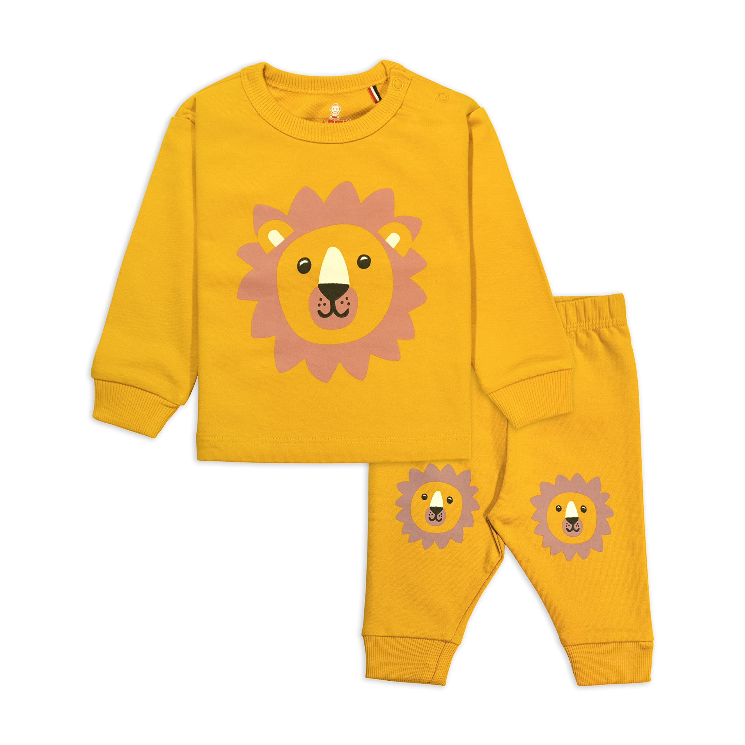 ARIELCotton Clothing Sets for Baby Boys & girls - Unisex Clothing sets Full Sleeve T-shirt & Pant