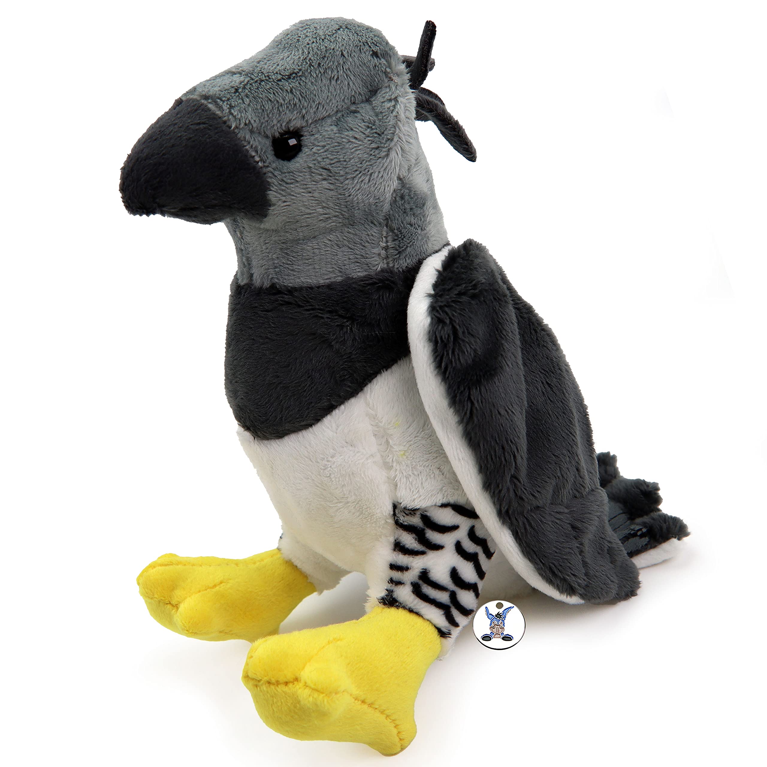 Keelayno Harpie Cuddly Toy Bird of Prey Harpie Plush Toy Plush Harpy - Biz