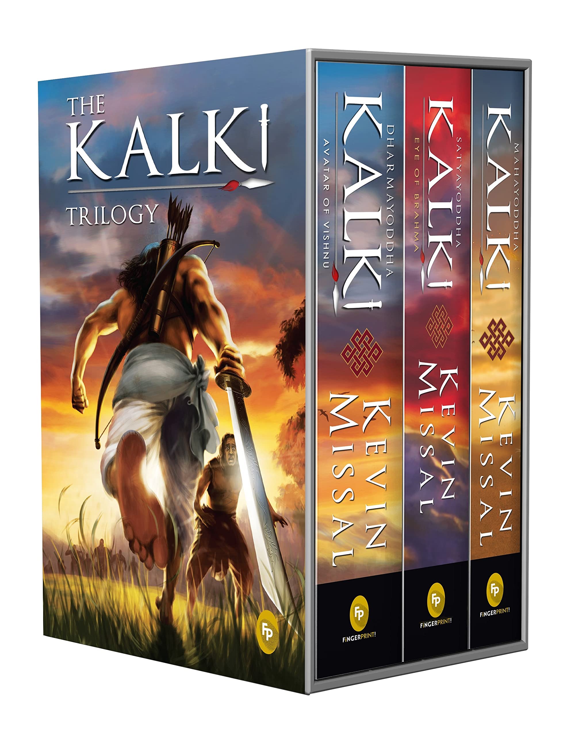 The Kalki Trilogy (Set of 3 Books) - Avatar of Vishnu; Eye of Brahma; Sword of Shiva Product Bundle – 15 February 2023