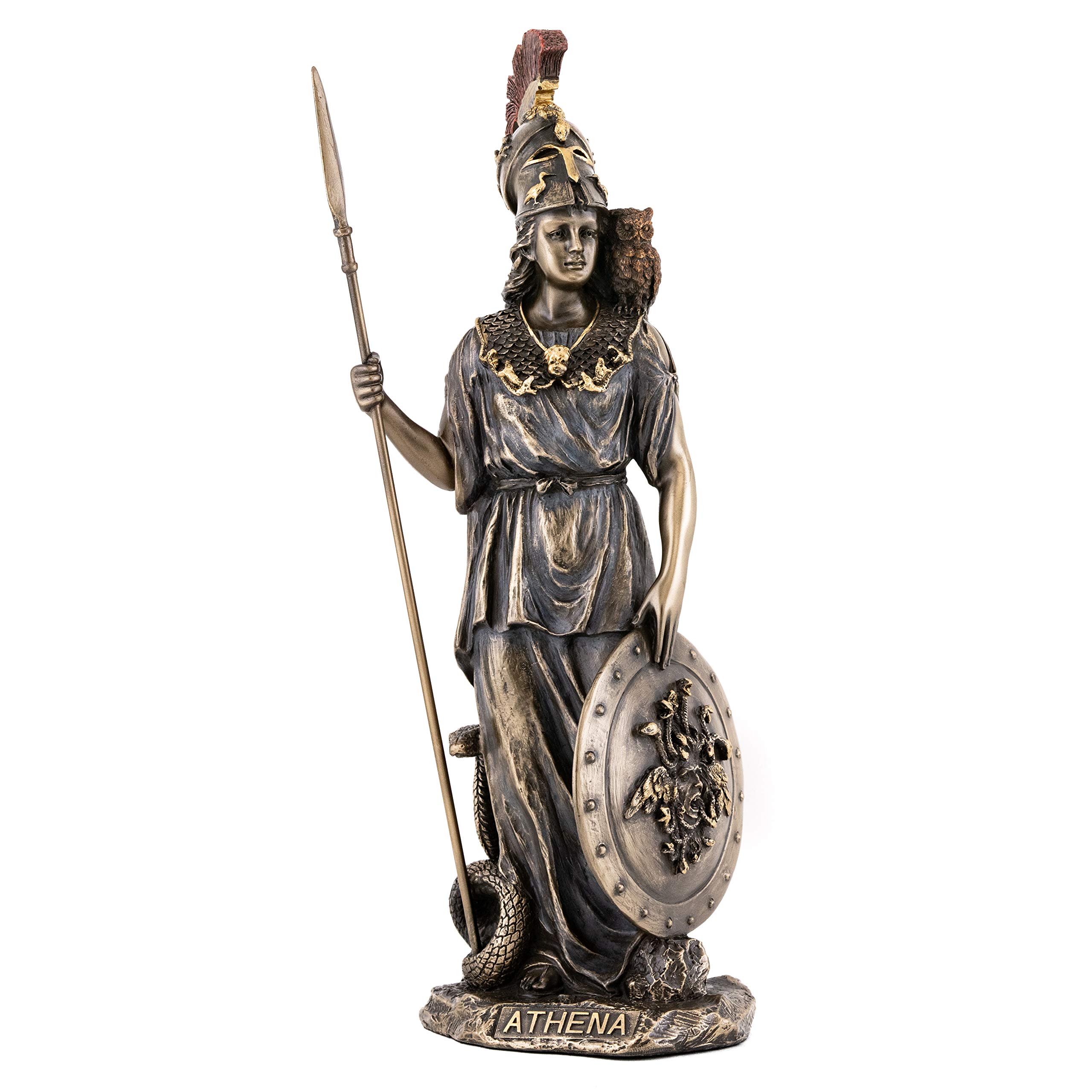 Athena Statue - Goddess of Wisdom, War, & the Arts - Greek M