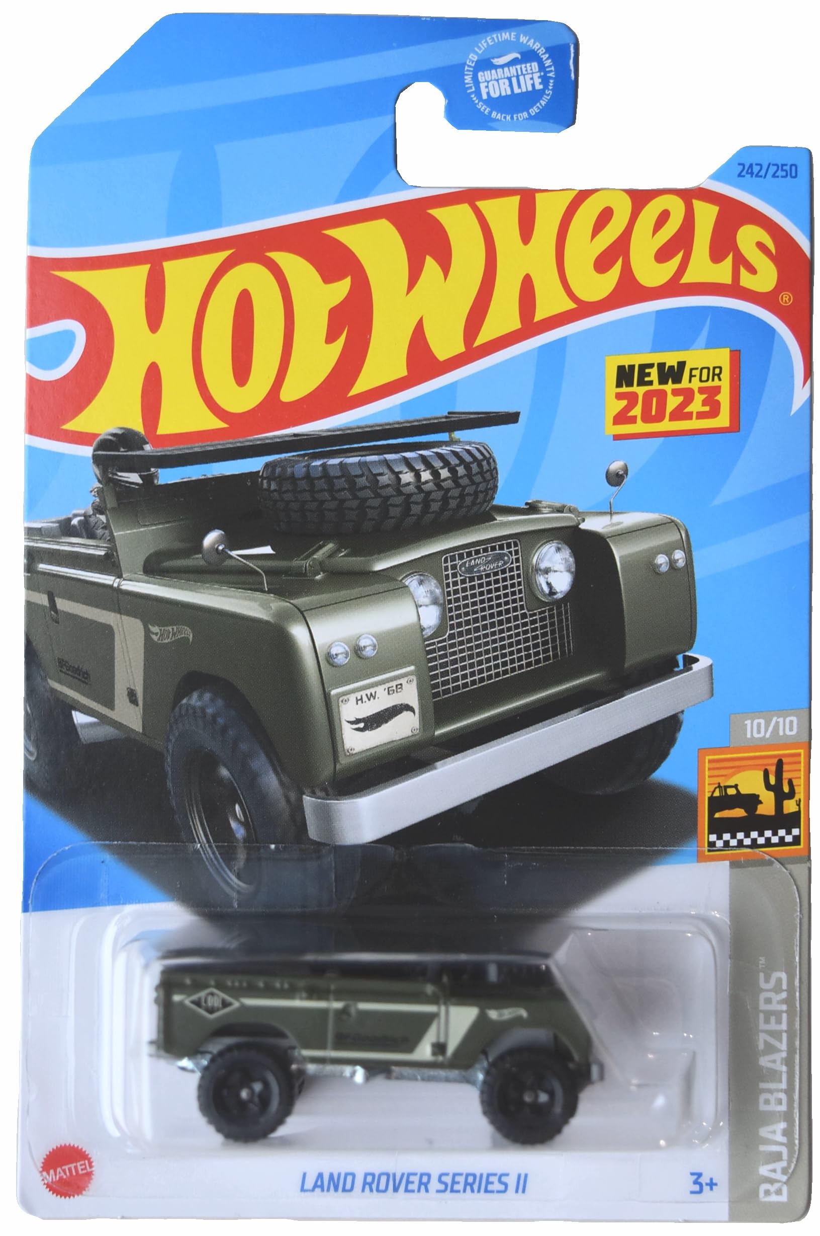 Hot WheelsLand Rover Series II, Baja Blazers 10/10 [Green] 242/250