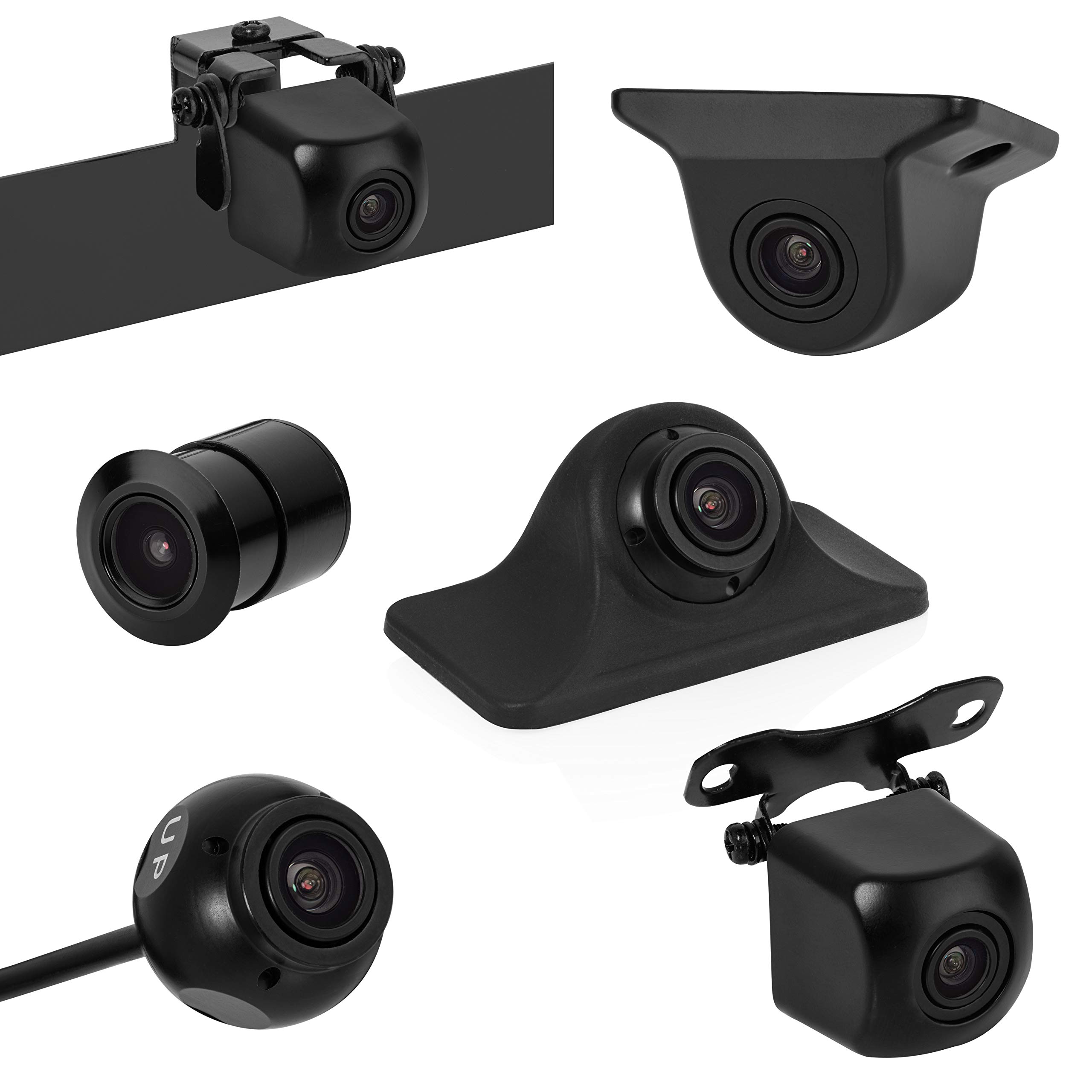 BOYO VISIONBOYO VTK501HD - Universal HD Backup Camera with Multiple Mounting Options (6-in-1 Camera System)