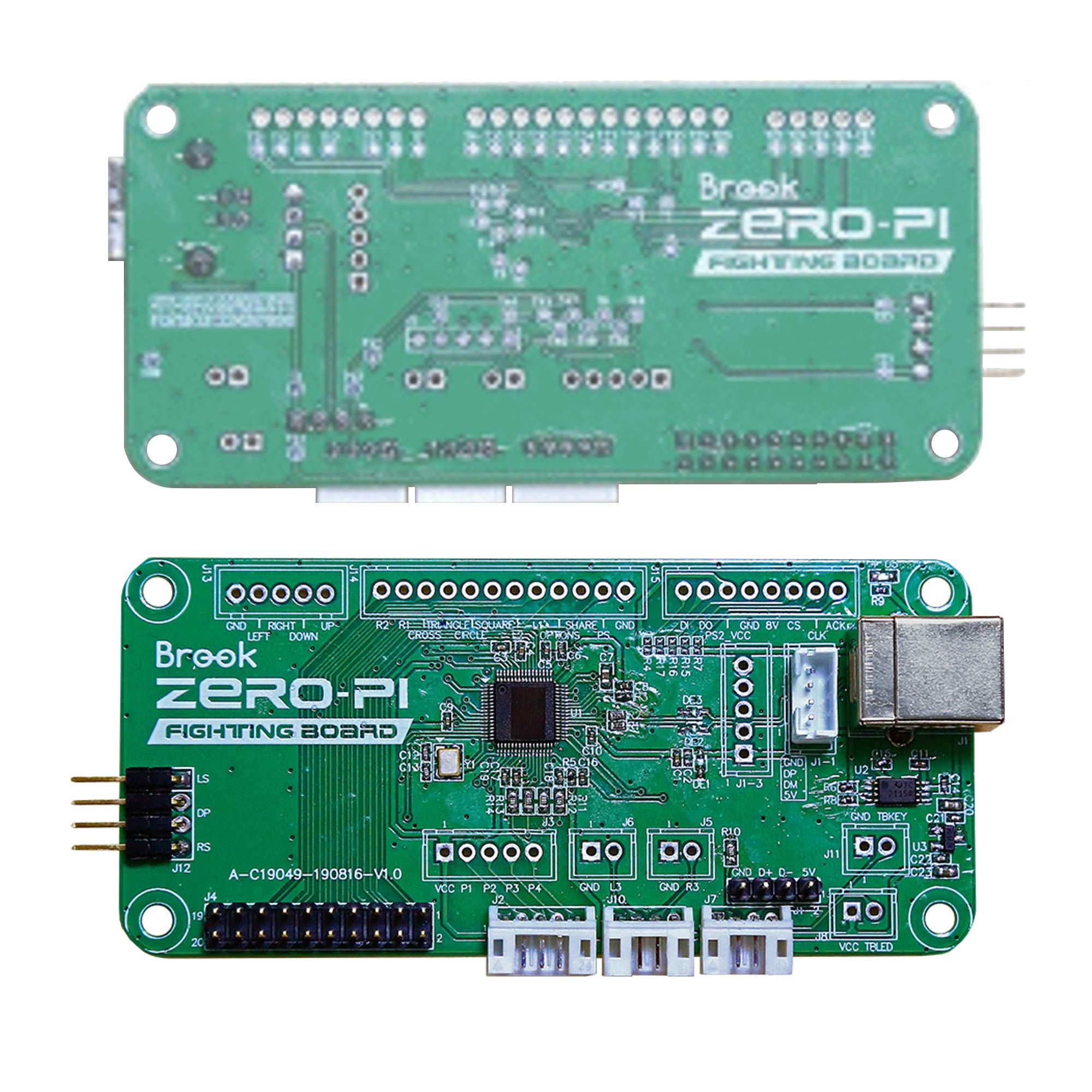 Mcbazel Brook Zero-Pi Fighting Board / Zero-Pi Fighting Board for PS/PS2/PS3/Retro Gaming Emulator