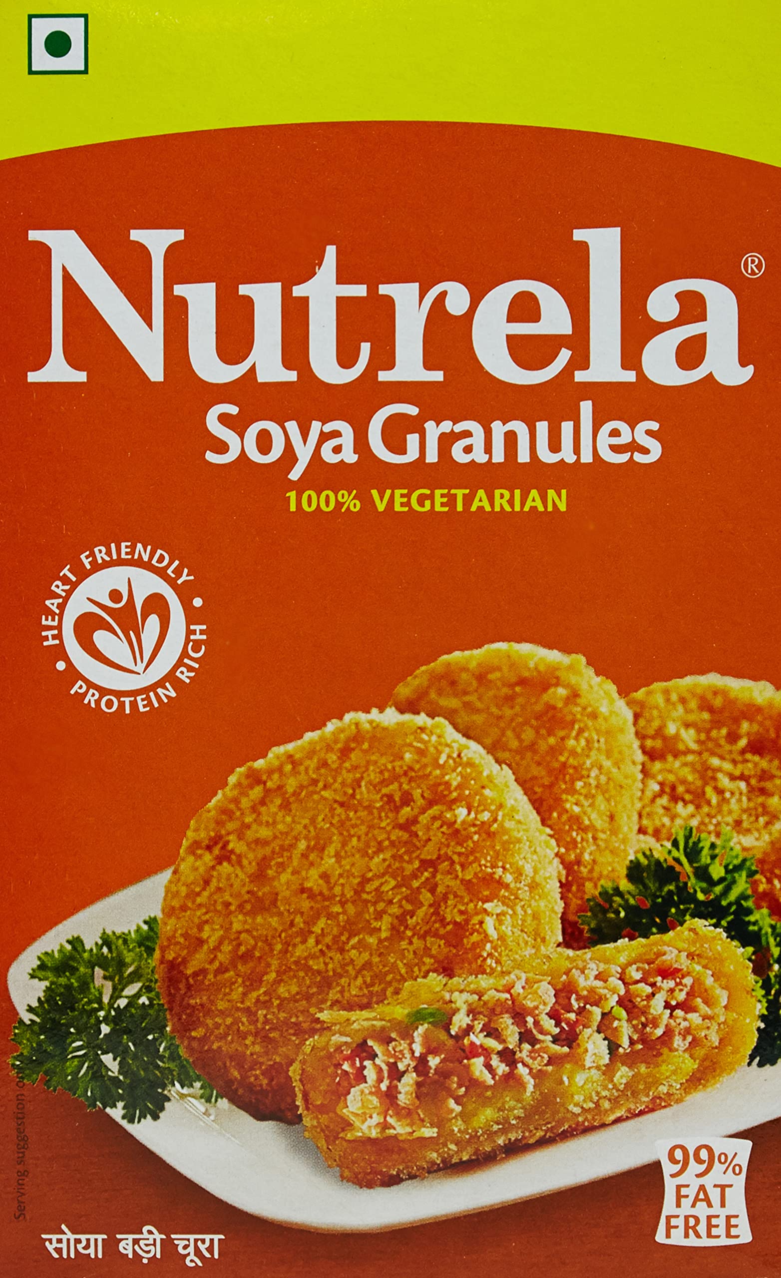 NUTRELA Soya Granules, High Protein Soyabeans - 200Gm + M20G Extra