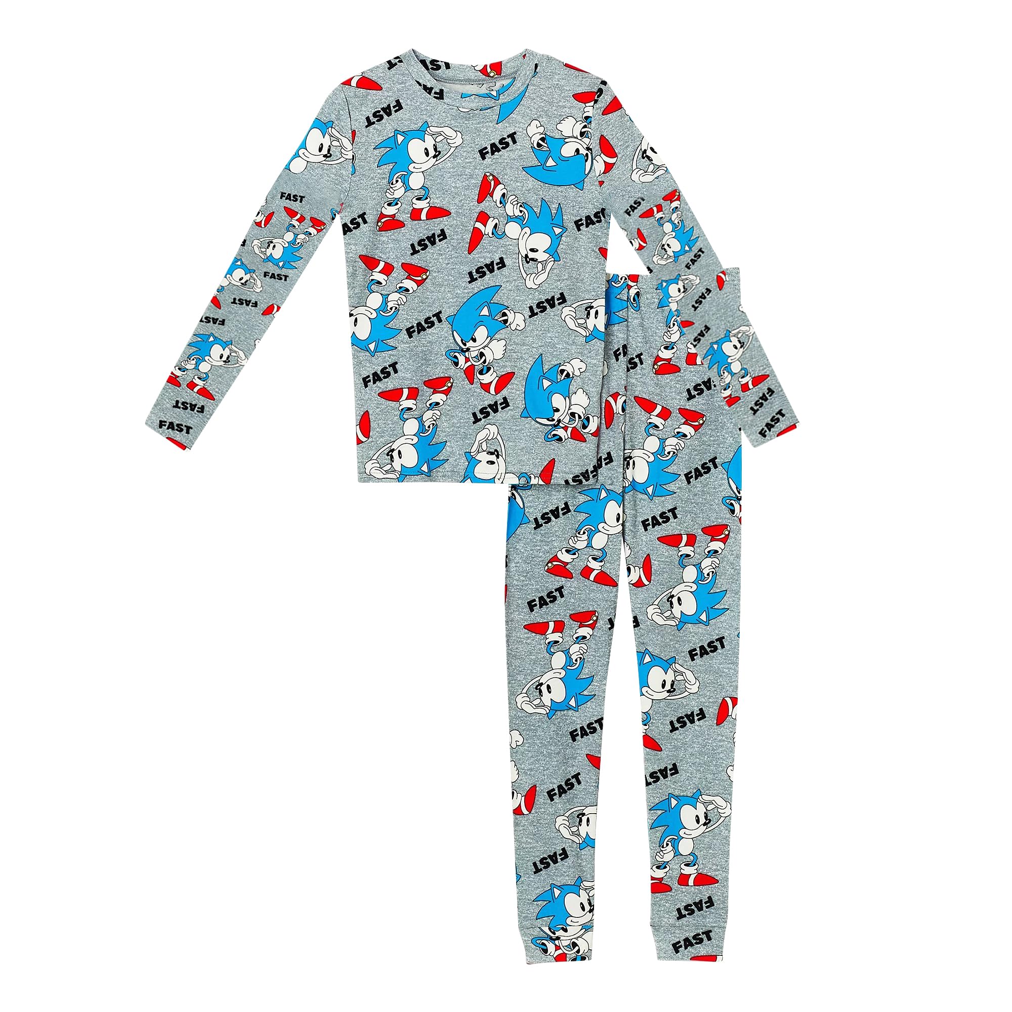 Sonic The Hedgehog Boys' Cotton Pajamas