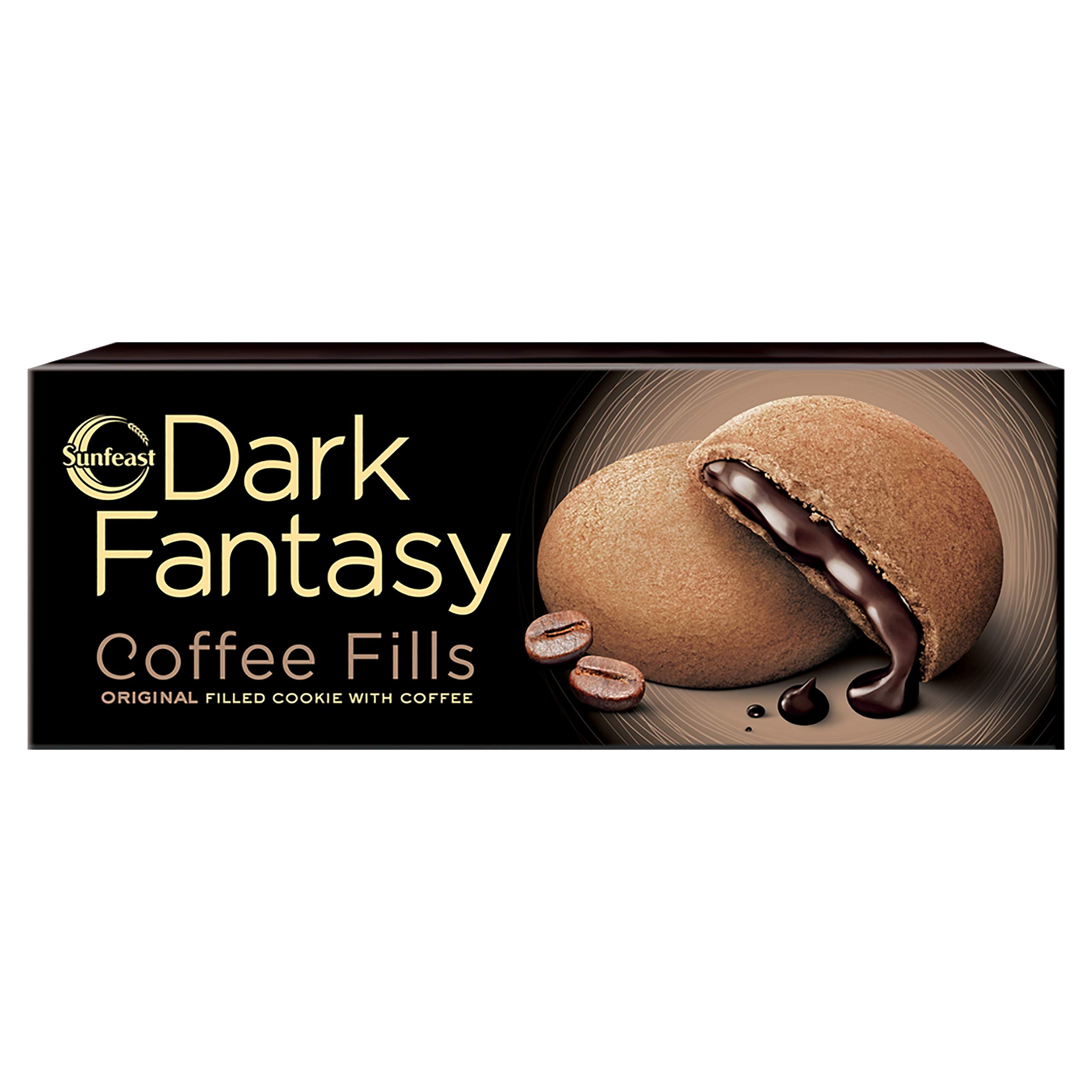 Sunfeast Dark Fantasy Coffee Fills, 75g Pack, Original Filled Cookie with Coffee Flavour