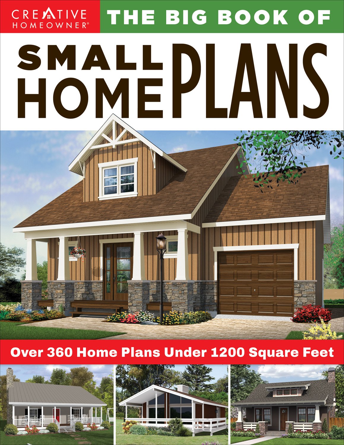 The Big Book of Small Home Plans: Over 360 Home Plans Under 1200 Square Feet Paperback – September 11, 2017