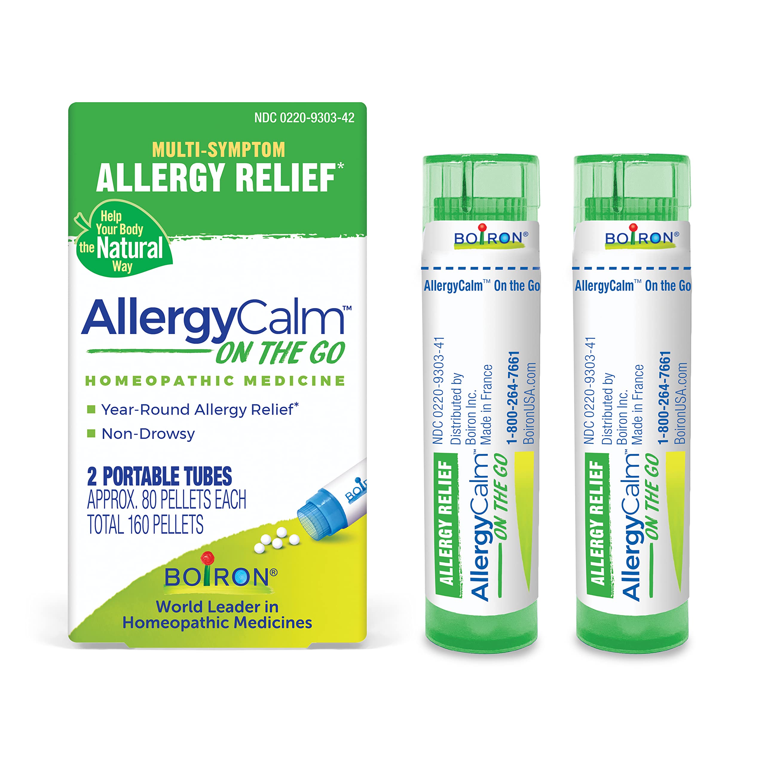 AllergyCalm On The Go - 2 Count (160 Pellets)