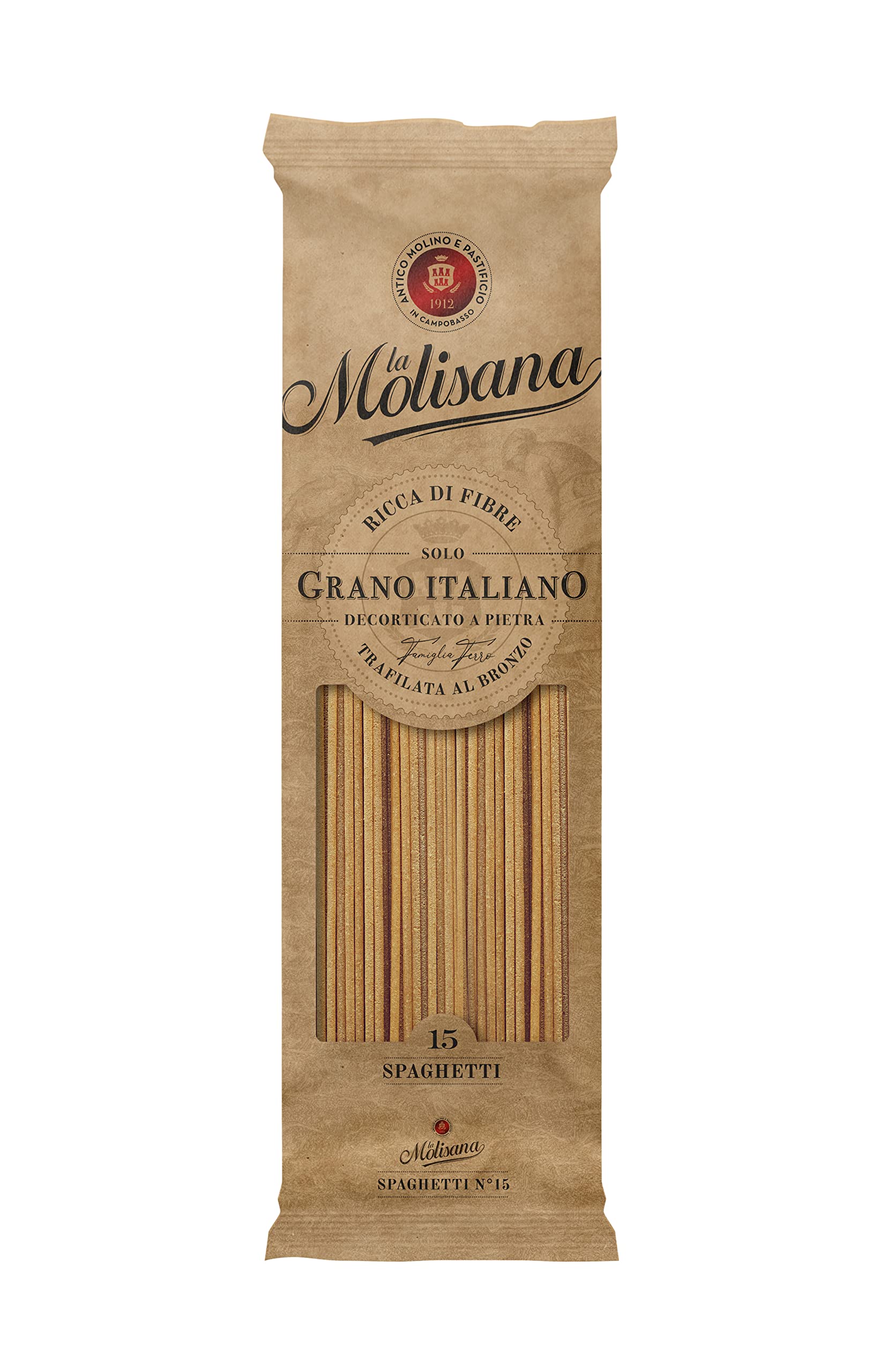 La Molisana Spaghetti Integ N 15-500 Gms