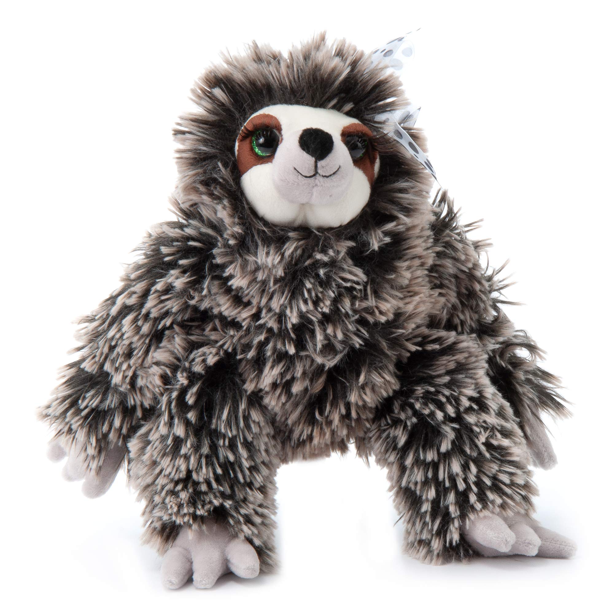 The Petting Zoo Lash’z Sloth Stuffed Animal, Gifts for Girls, Sloth Plush Toy 13 inches