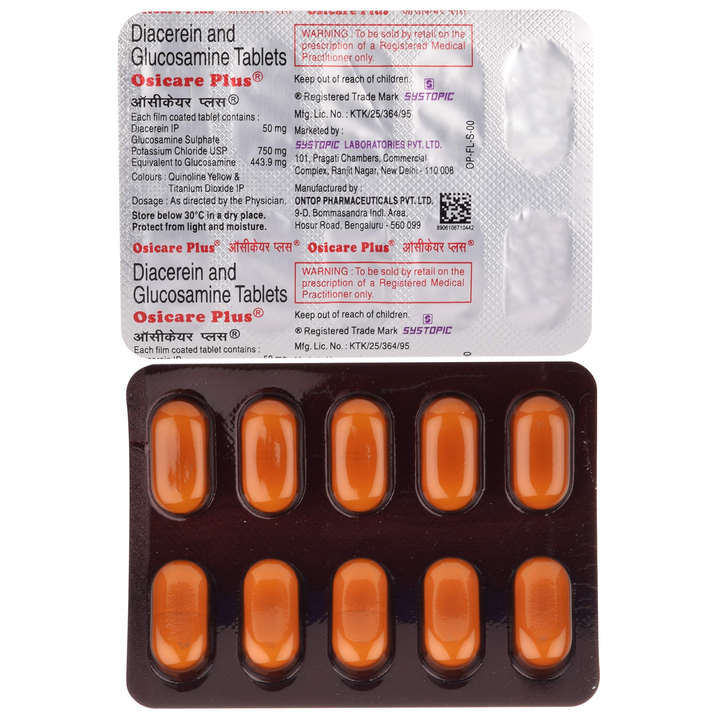 Osicare Plus - Strip of 10 Tablets