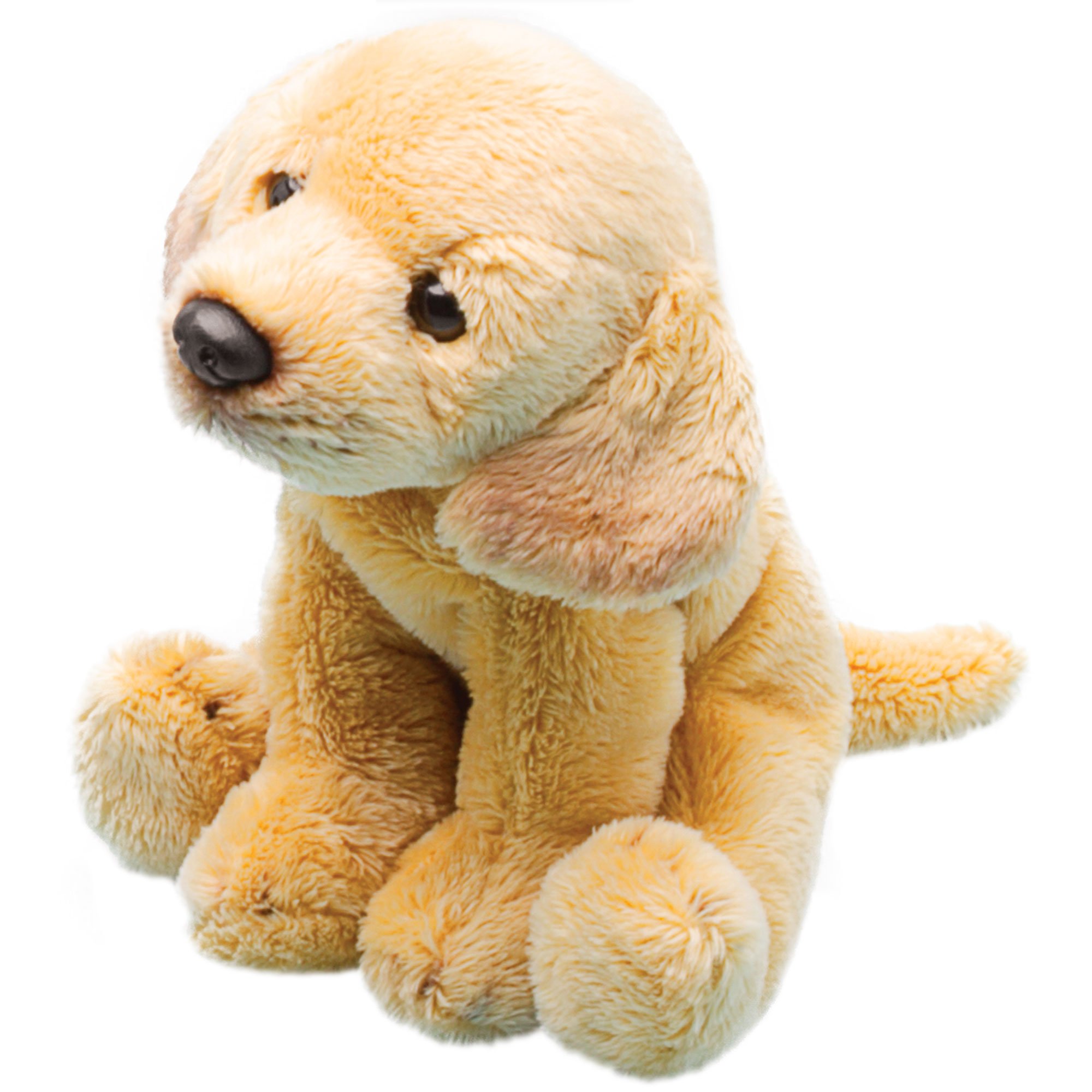 Suki Sitting Yellow Labrador Dog Soft Toy