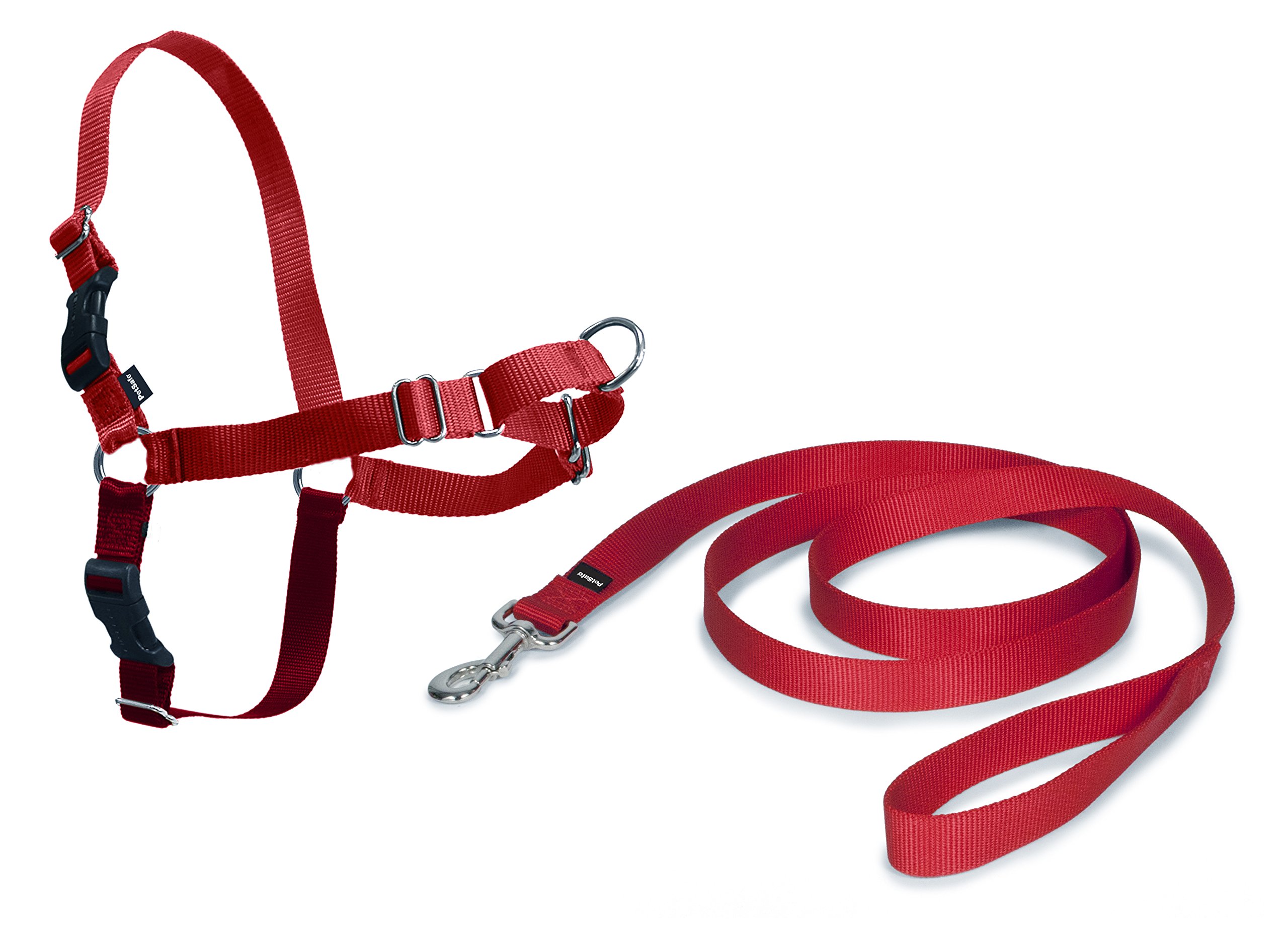 Pet Safe Easy Walk Dog Harness, Large, Red