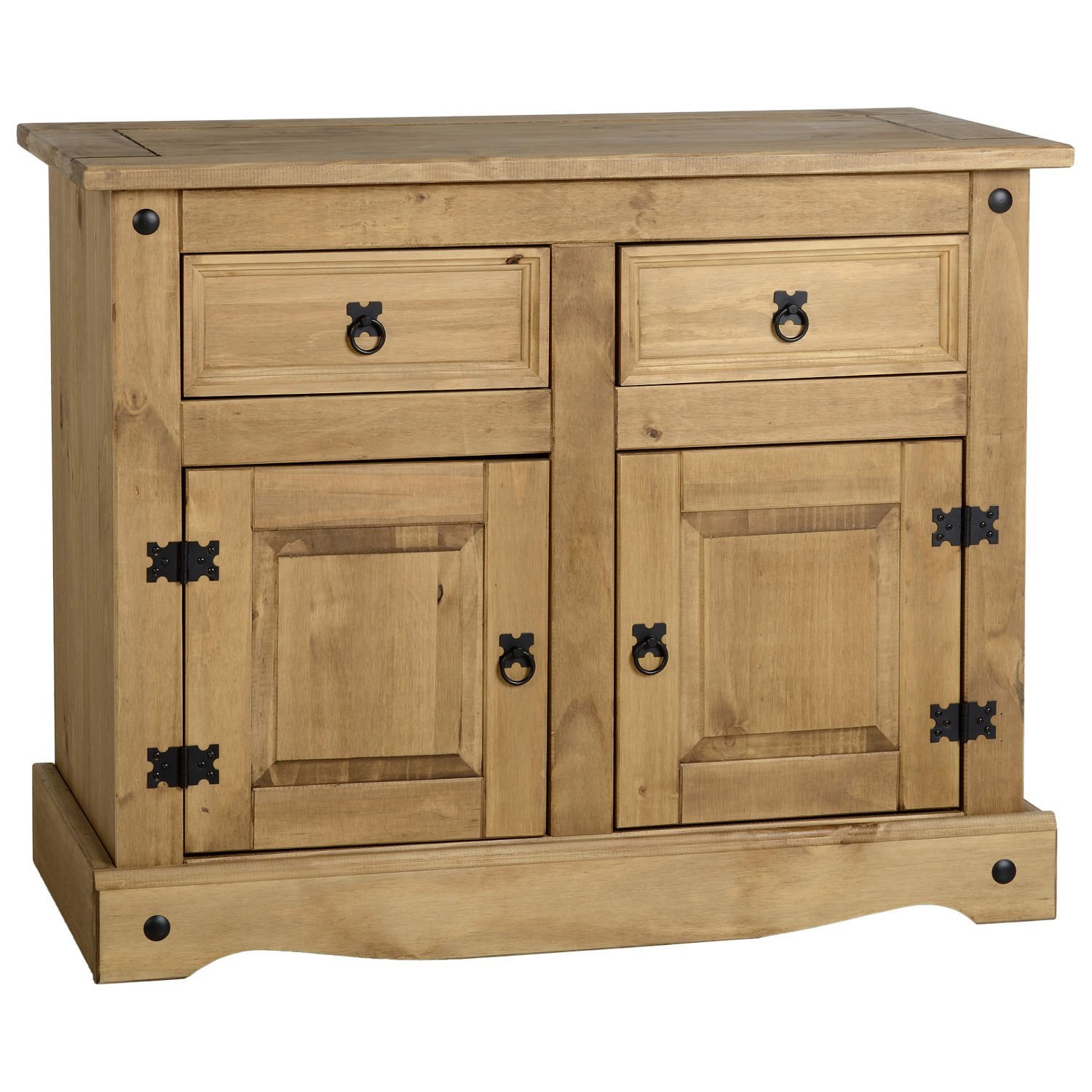 Corona Sideboard 2 Door 2 Drawer Solid Pine Living Room