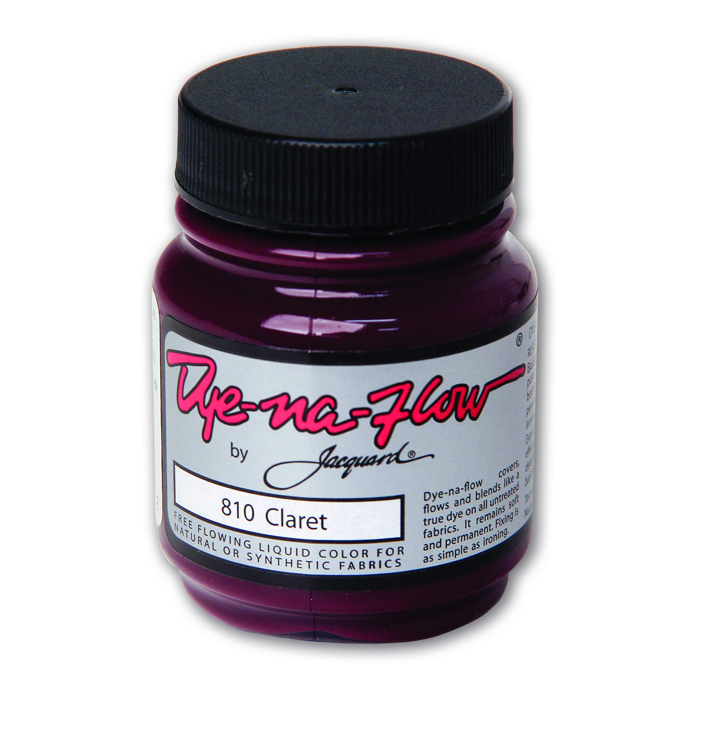 Jacquard Products, 2.25 oz, Claret Dye-Na-Flow Colors, 2 Fl Oz