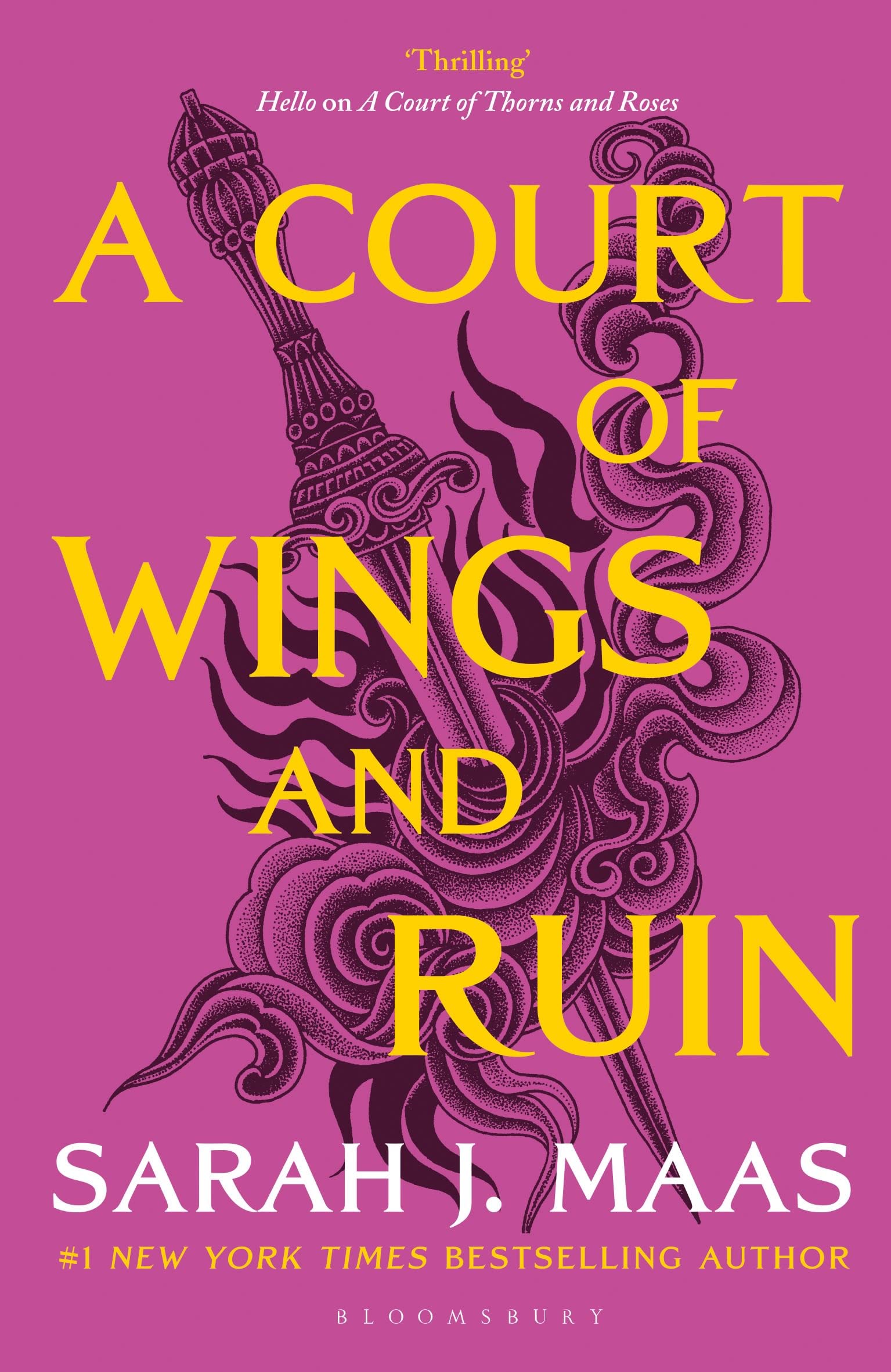 Bloomsbury A Court Of Wings And Ruin: The #1 Bestselling Series Paperback – Big Book, 2 June 2020