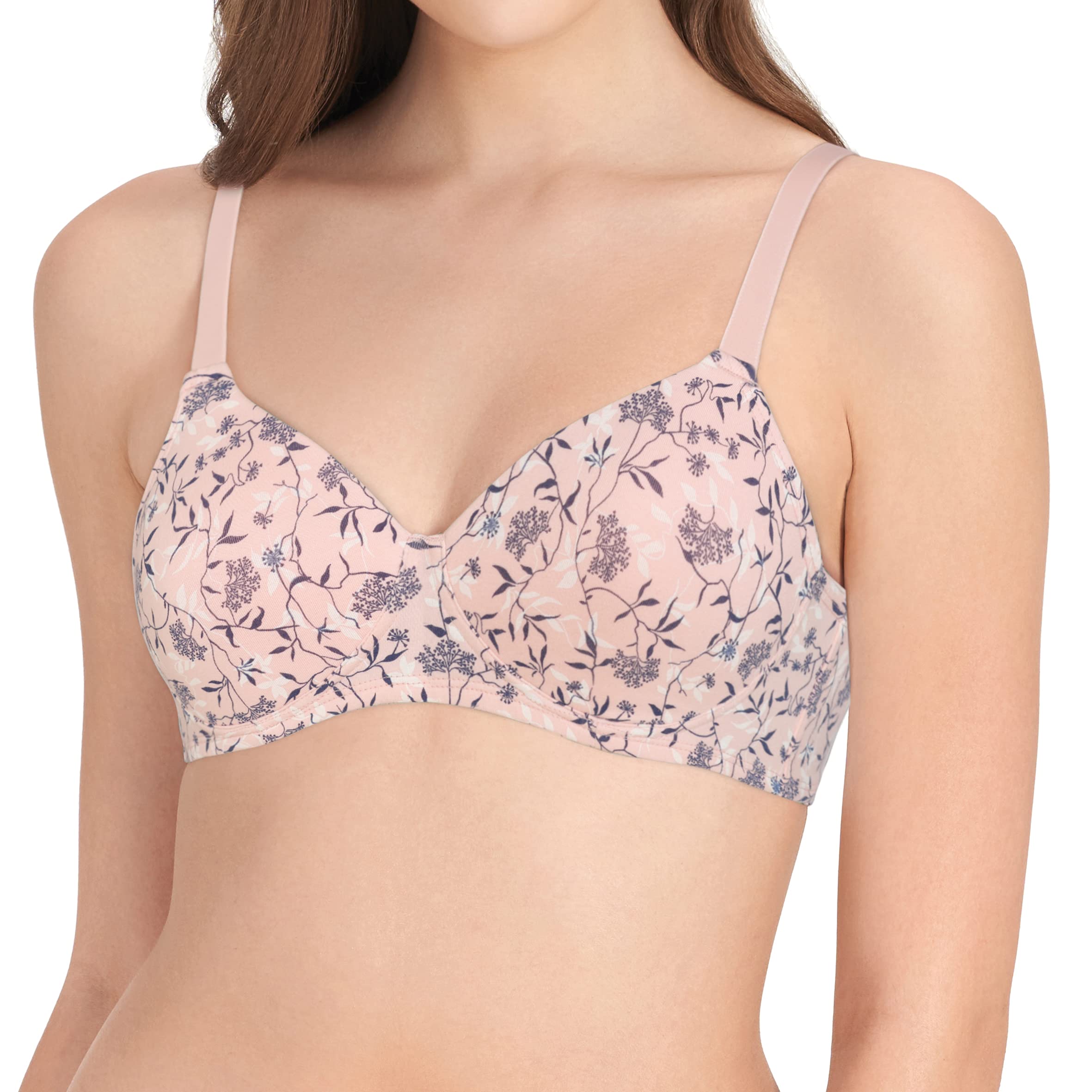 AmanteCotton Lightly Padded Wirefree Everyday T-Shirt Bra