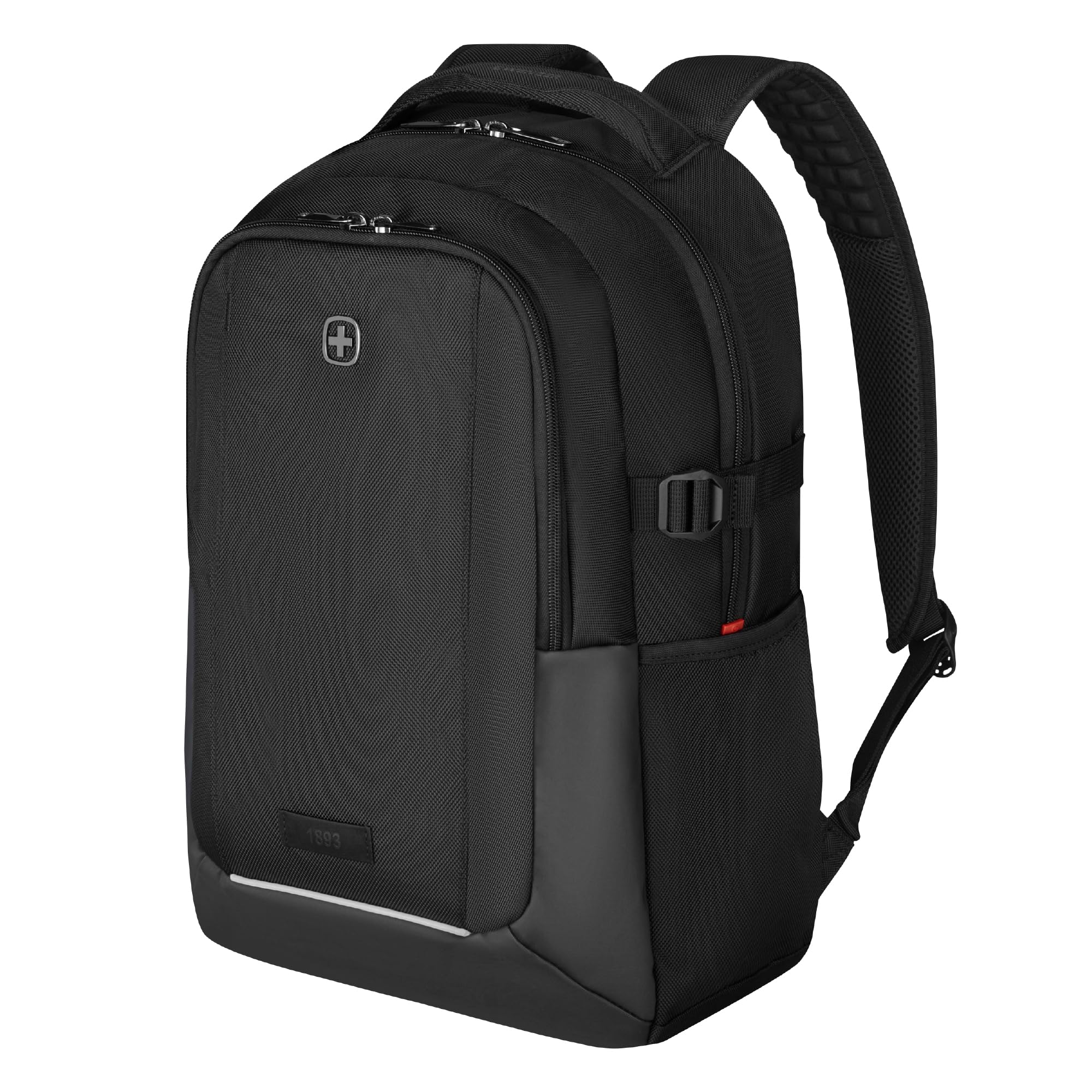 WENGER, New Essentials 2023, XE RYDE 16 inches Laptop Backpack (26 liters), 47 cm, Recycled Polyester PVC, Black, 612736, Travel Bag with Tablet Pocket | Swiss Designed