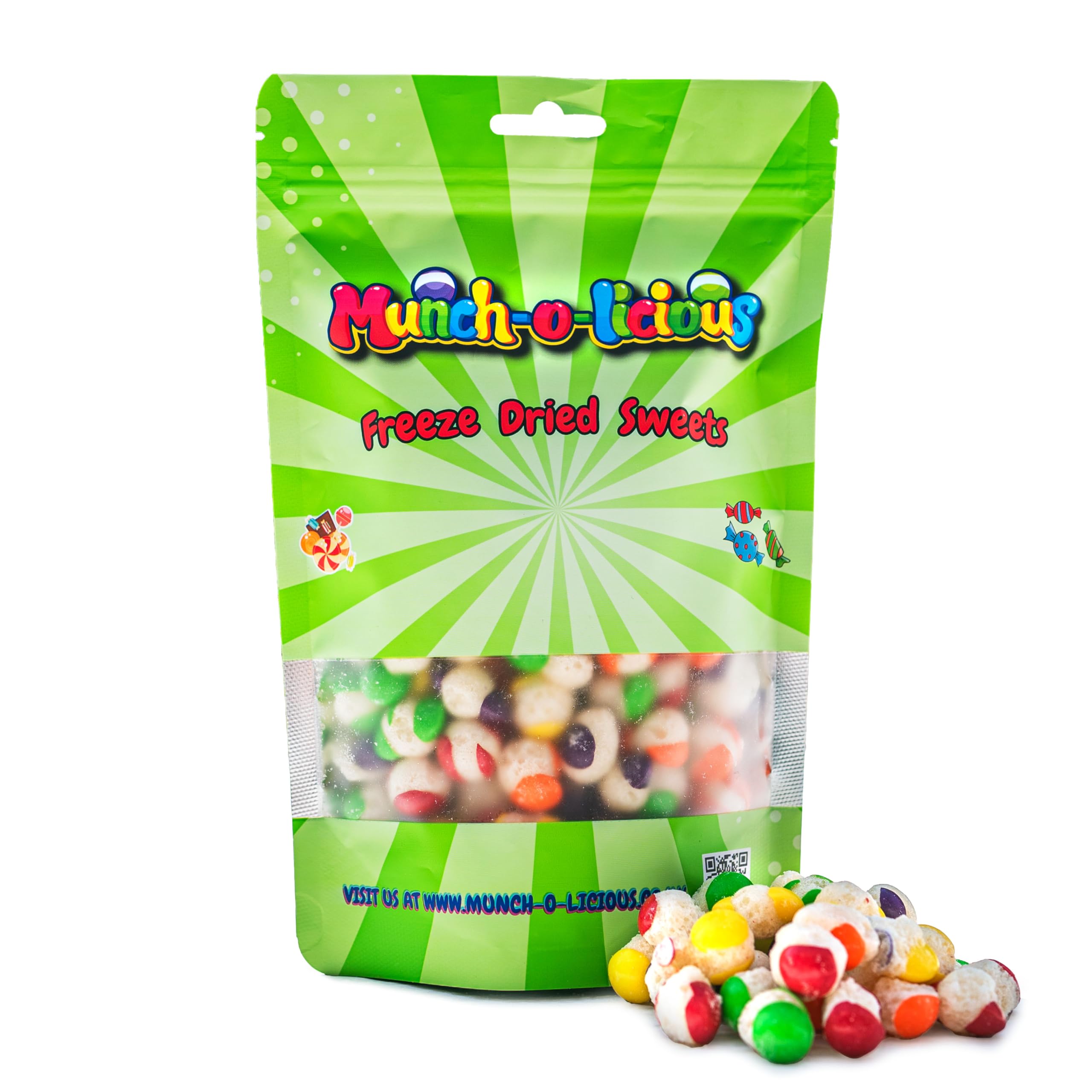 Freeze Dried Sweets 150g | Original Skittles | Vegan Halal | Freeze Dried Candy| By Munch-o-licious| Halal Sweets| American Sweets |TikTok| Gift| Christmas| Freeze Dry Sweets