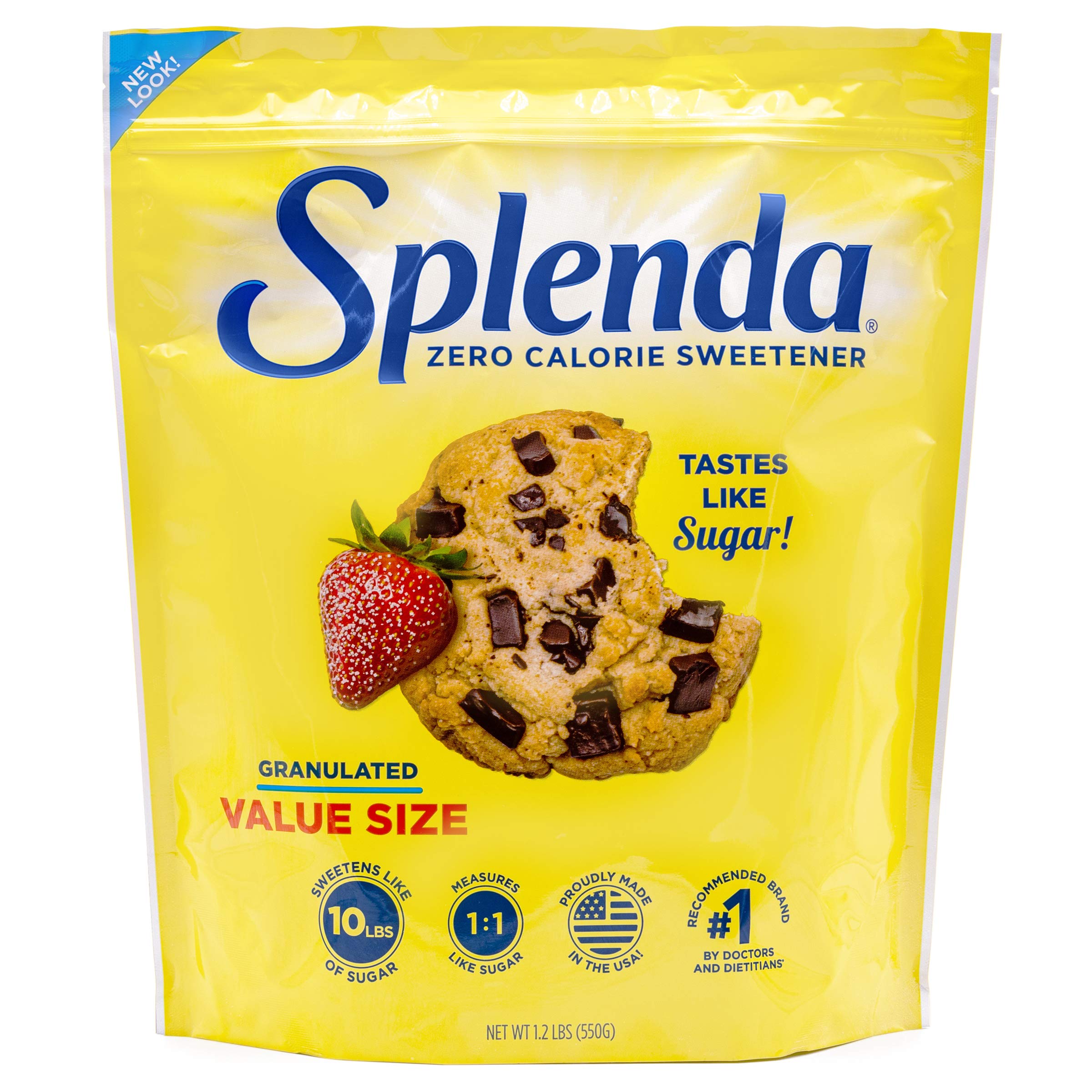 Splenda No Calorie Sweetener, Granulated, 0.5kg Bag